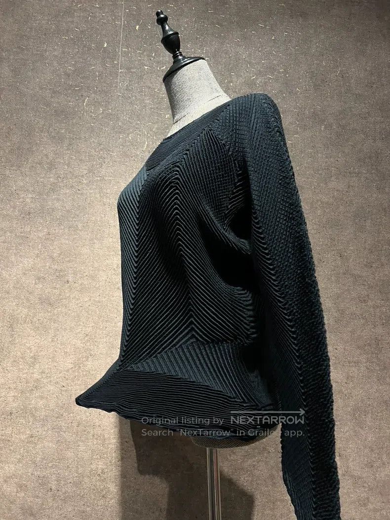 Issey Miyake Issey Miyake Main Line Bud Long Sleeve Top Size M / US 6-8 / IT 42-44 - 5 Thumbnail