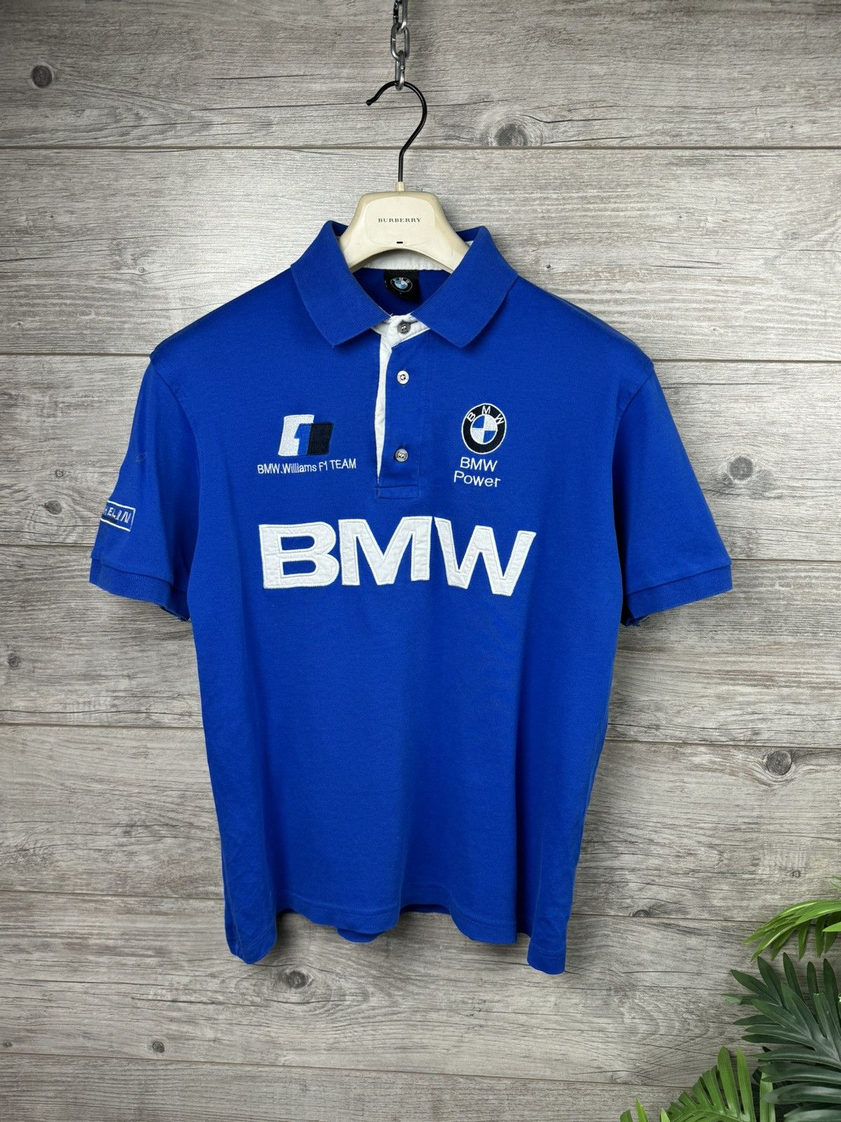 BMW × NASCAR Polo Racing BMW tee T shirt size L vintage Size US L / EU 52-54 / 3 - 6 Thumbnail