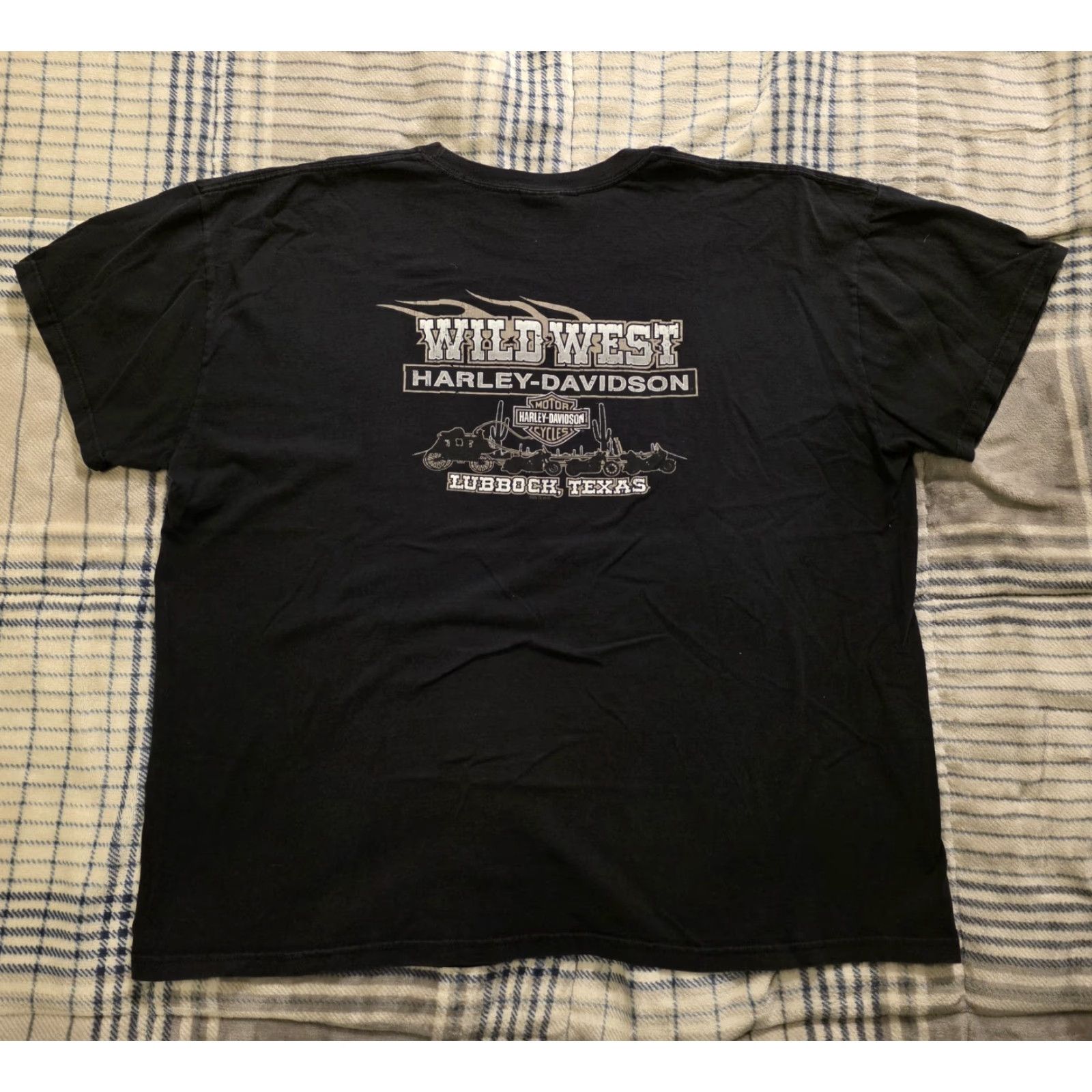 Harley Davidson Harley-Davidson Skull & Chevron Spellout T Shirt Double Sided Black Men 3XL Shirt Mens Short Sleeve Crew Neck Graphic Print Cotton 3XL Size US XXL / EU 58 / 5 - 3 Thumbnail