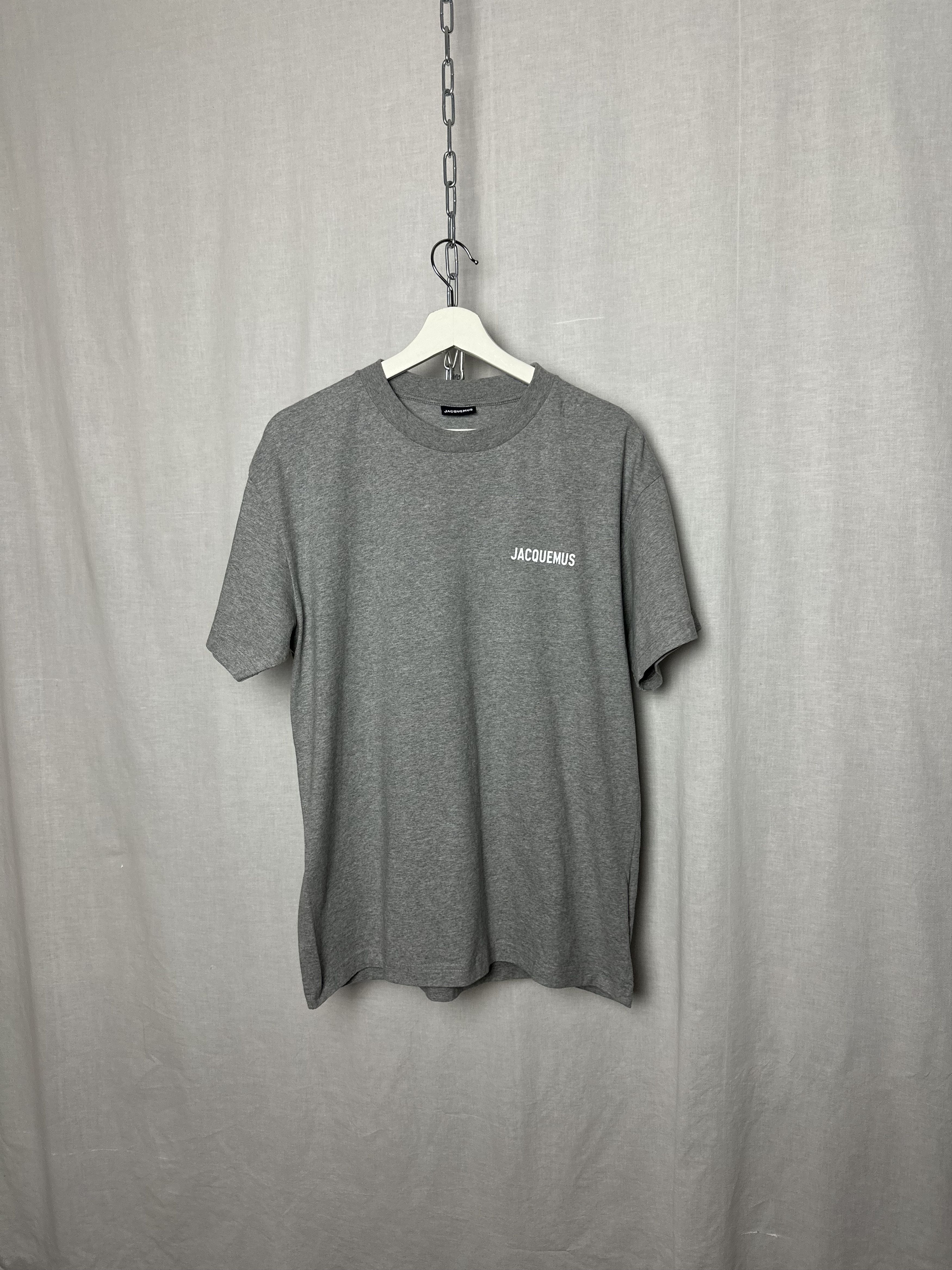 Jacquemus chest logo tee Size US M / EU 48-50 / 2 - 1 Thumbnail