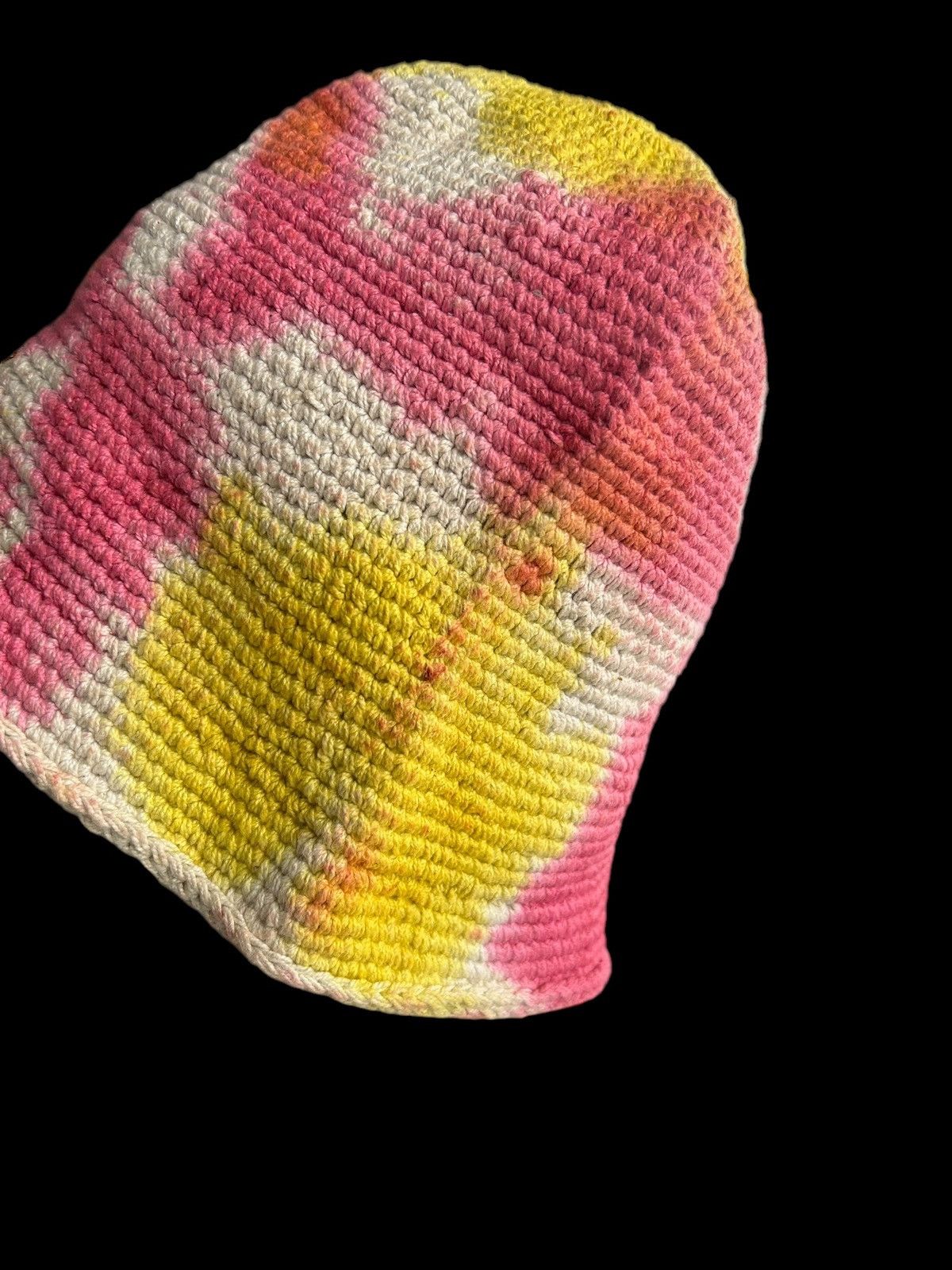 Japanese Brand × Kapital × Vintage WILDTHING Crochet Knitted Rare Bucket Hats☠️☠️ Size ONE SIZE - 13 Thumbnail