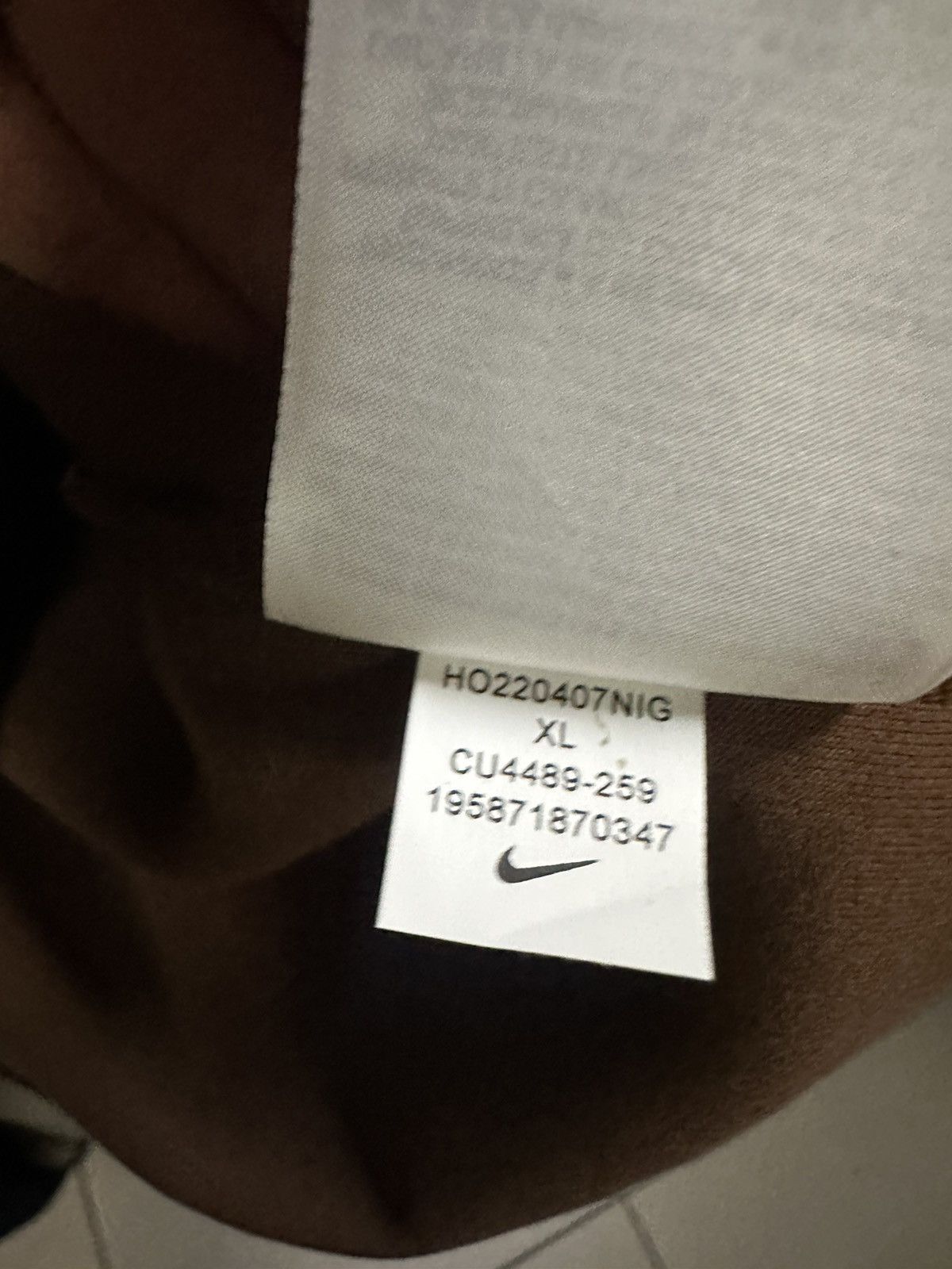 Nike Nike Tech fleece track suit drill brown size L Size US L / EU 52-54 / 3 - 7 Thumbnail