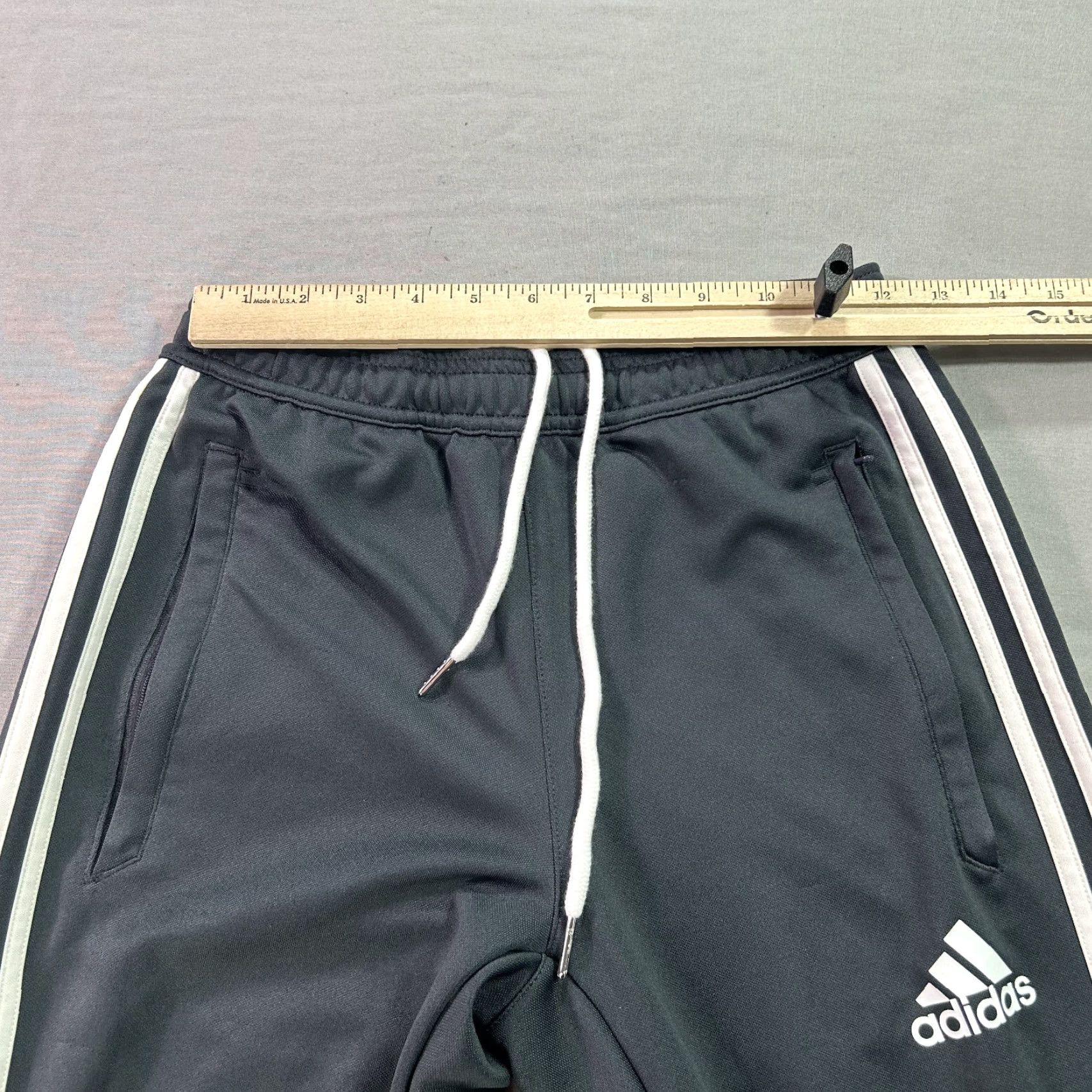 Adidas Adidas Tiro 19 Pants Womens Small Gray White Track Training Soccer Jogger Size 28" / US 6 / IT 42 - 7 Thumbnail