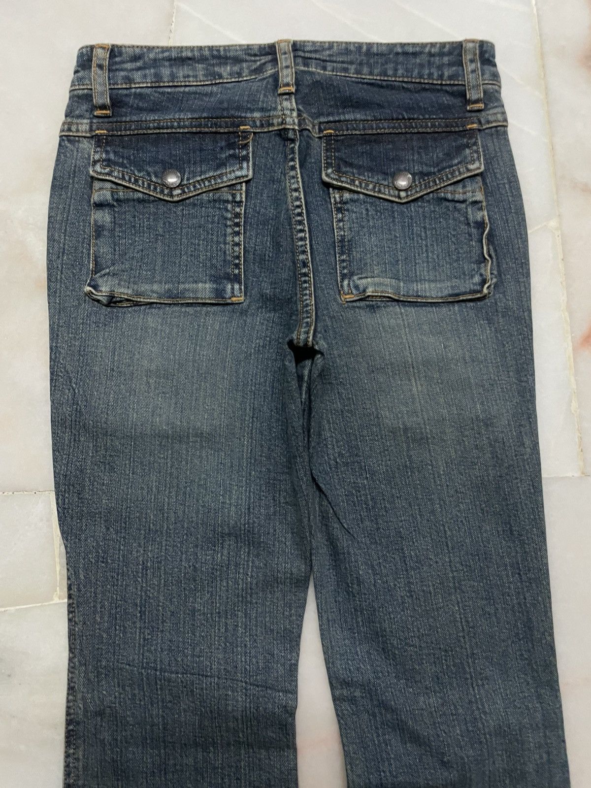 Vintage 💥Bootcut💥90s Dear Heart Japan Bushpants Mudwash Rare Pocket Size 25" / US 0 / IT 36 - 10 Thumbnail