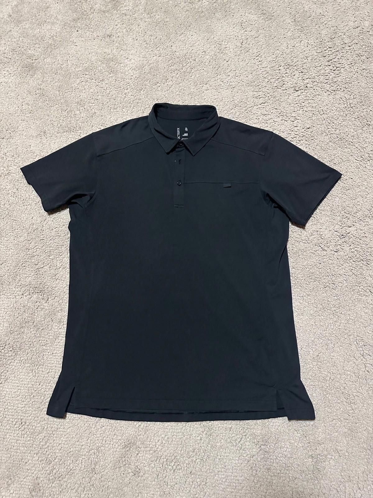 Arc'teryx Arc'teryx Captive Polo Shirt Mens XLarge Faded Black Hiking Size US XL / EU 56 / 4 - 1 Thumbnail