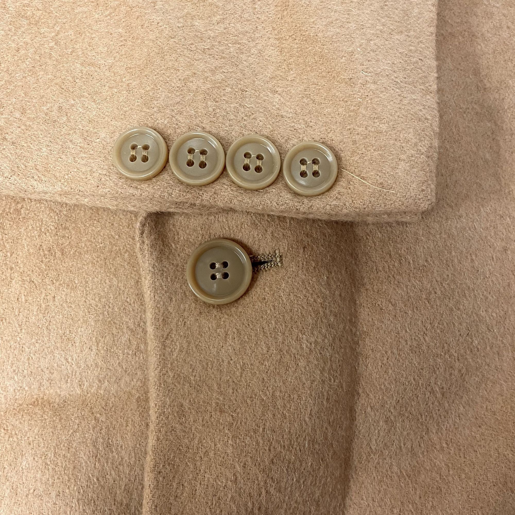 Other Vtg BESPOKE 100% CAMEL HAIR Sport Coat Tan Jacket Size 42R - 7 Thumbnail