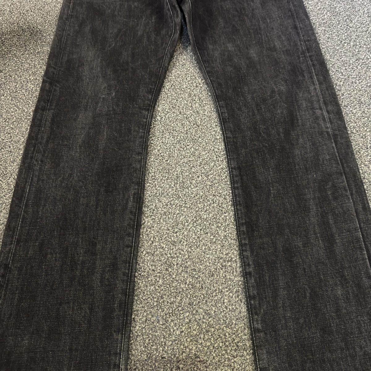 Hypebeast 🔥🇯🇵 90s Japanese Black Denim Whyworks Jeans Size US 34 / EU 50 - 5 Thumbnail
