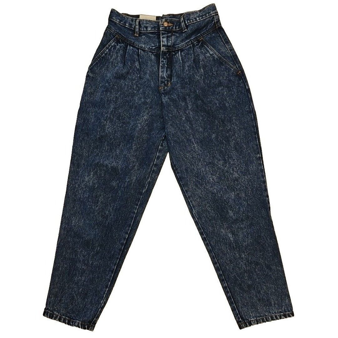 Bill Blass Bill Blass High Rise Baggy Jeans Womens 10 Petite Vintage Ac Size 32" / US 10 / IT 46 - 3 Thumbnail