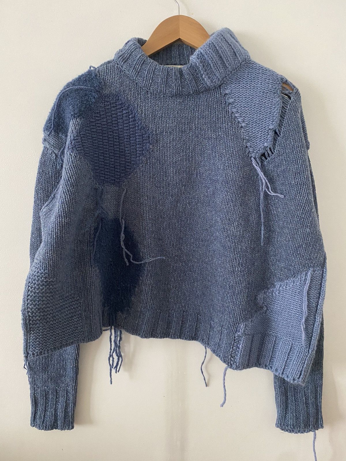 Acne Studios Offset Ovira Patch Sweater | Grailed