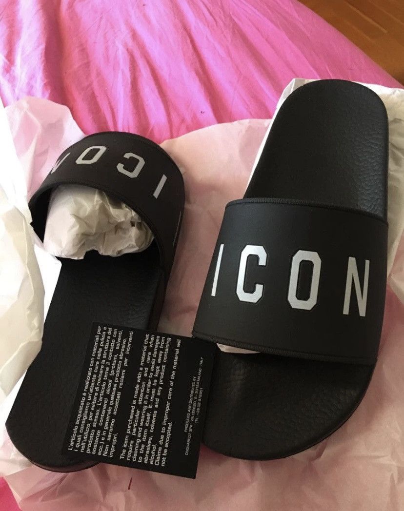 Dsquared2 Dsquared2 Icon pool slides Size US 8 / EU 41 - 1 Thumbnail