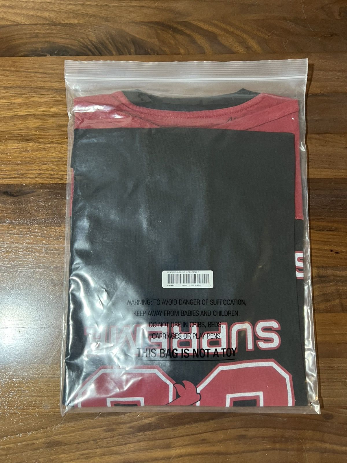 Hysteric Glamour × Supreme SUPREME®/HYSTERIC GLAMOUR 69 FOOTBALL TOP JERSEY Size US XL / EU 56 / 4 - 6 Thumbnail