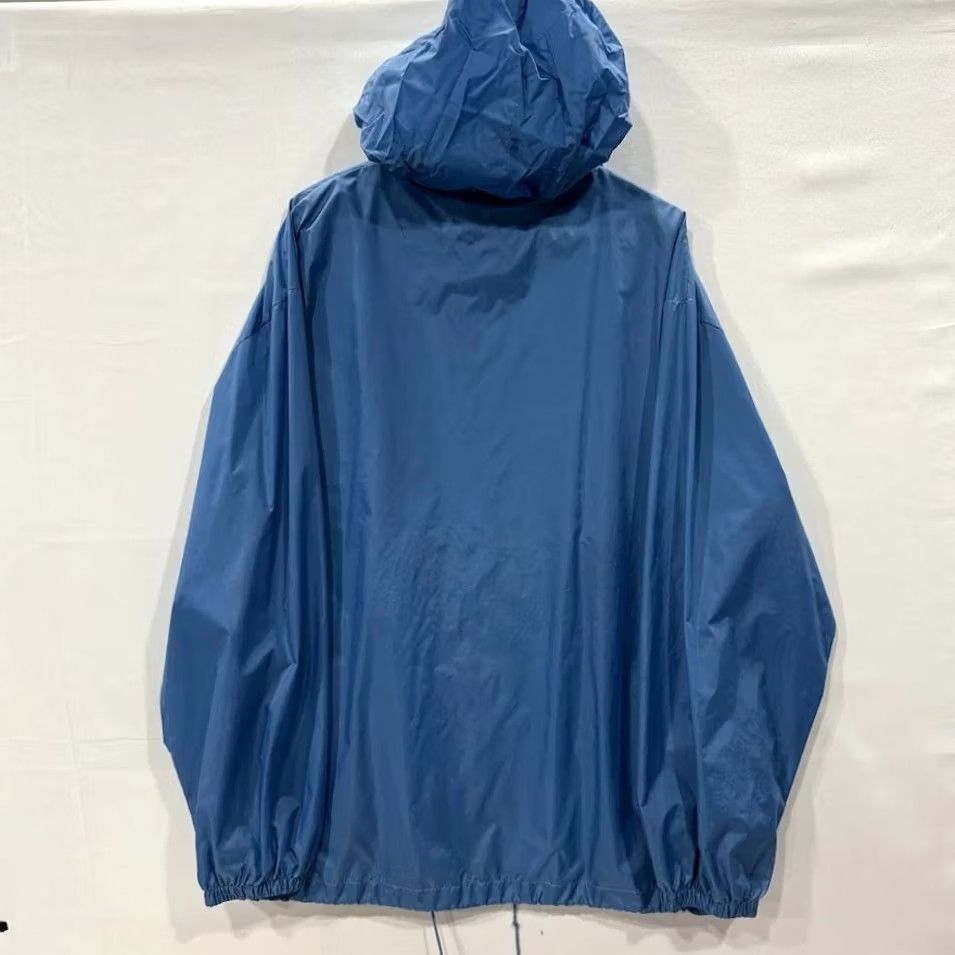 Vintage Totes Windbreaker Jacket Mens XL Blue Lightweight Packable Hooded Rain Zip Nylon Jacket Size US XL / EU 56 / 4 - 6 Thumbnail