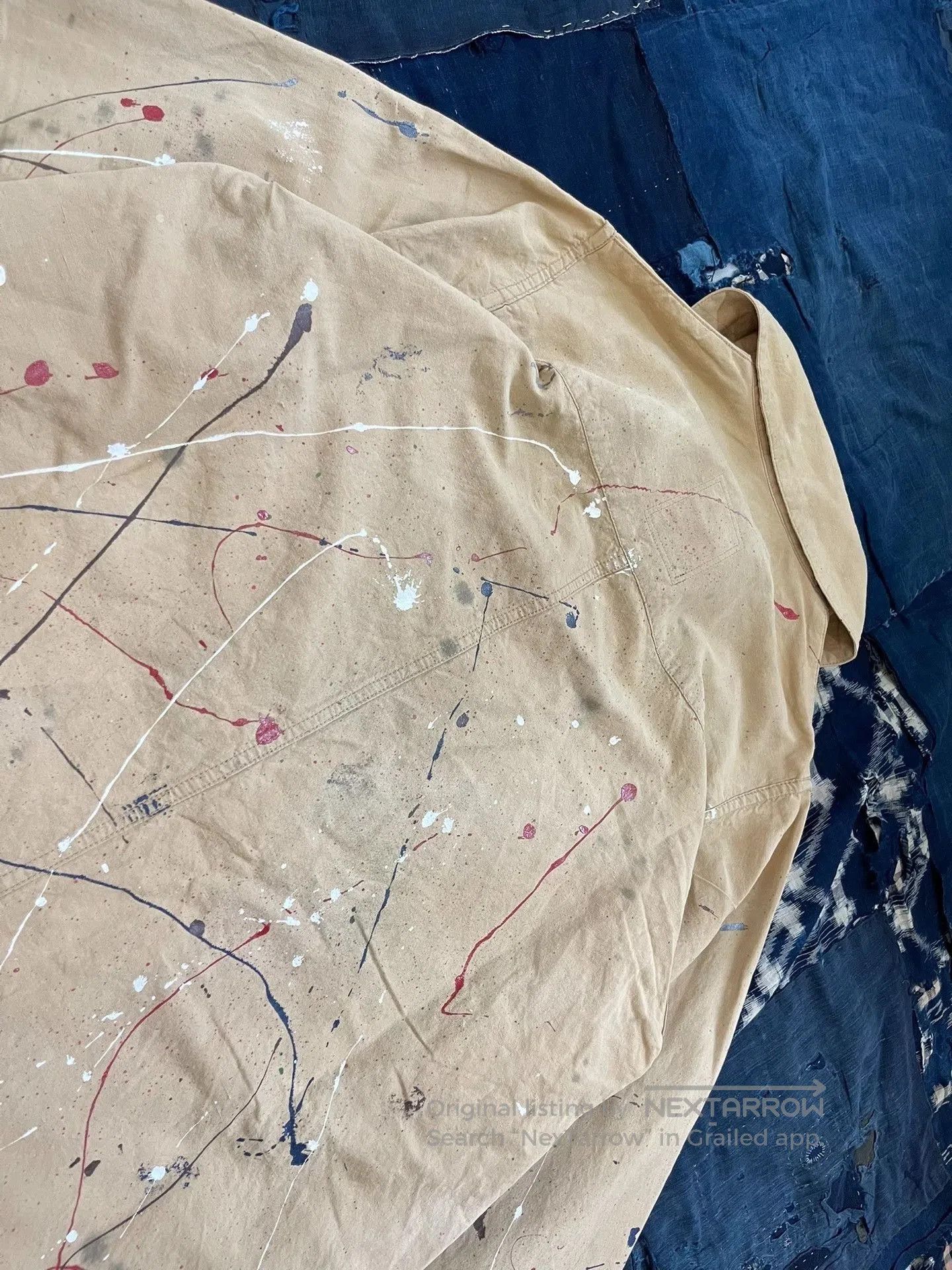 Visvim VISVIM 18AW Grease Monkey Paint Splatter Coat. Size US S / EU 44-46 / 1 - 7 Thumbnail
