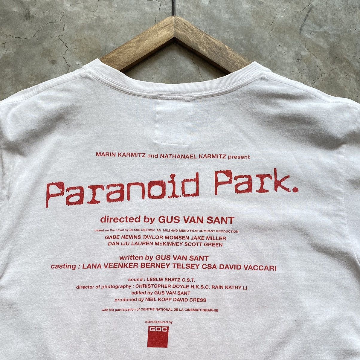 Vintage Vintage 2007 Paranoid Park Gus Van Sant Movie Tee By GDC Size S / US 4 / IT 40 - 1 Thumbnail