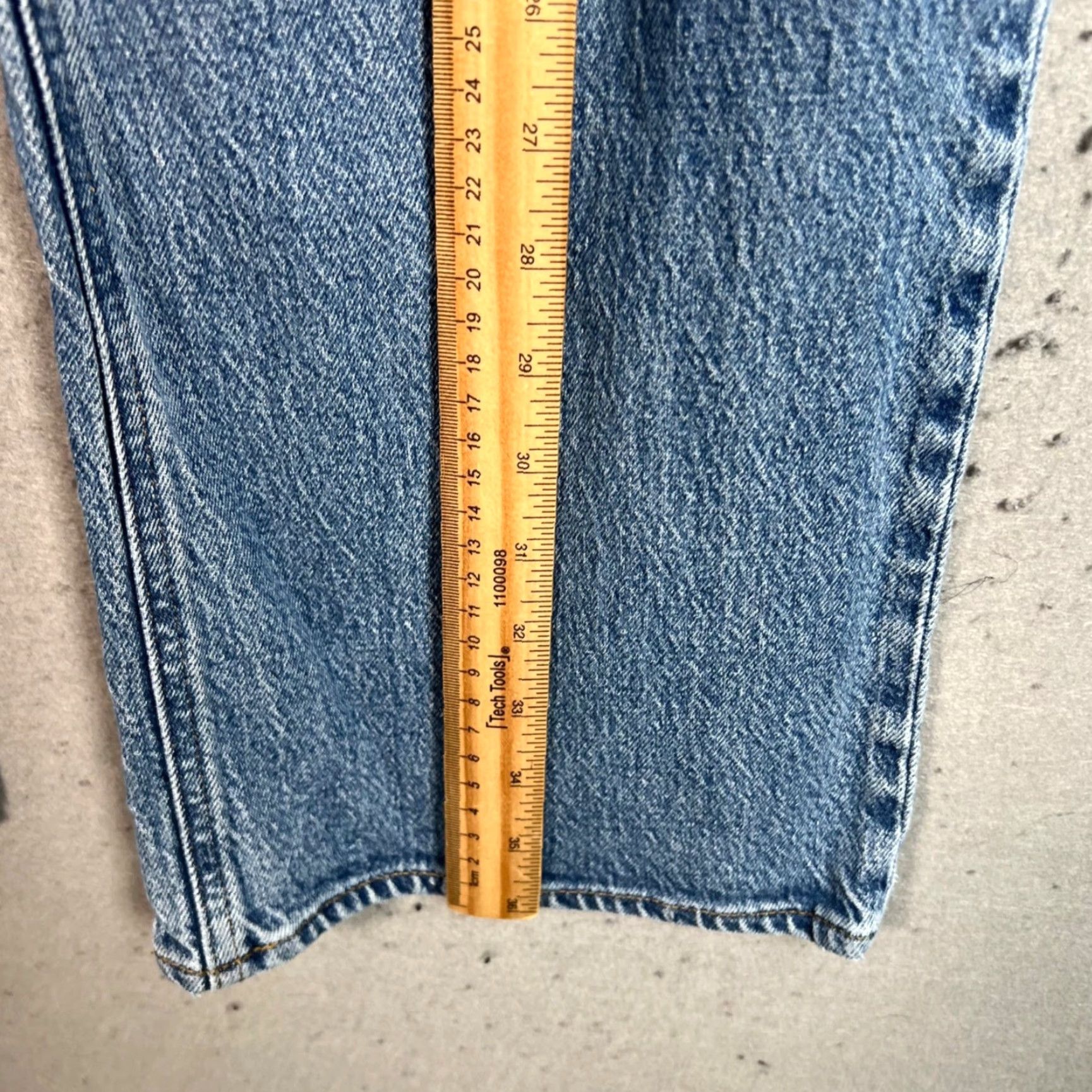 J.Crew J.CREW Jeans Womens 26 High-Rise Straight-Leg Blue Denim 5-Pocket Design Vintage? No (used) Shirt? No Size 26" / US 2 / IT 38 - 6 Thumbnail