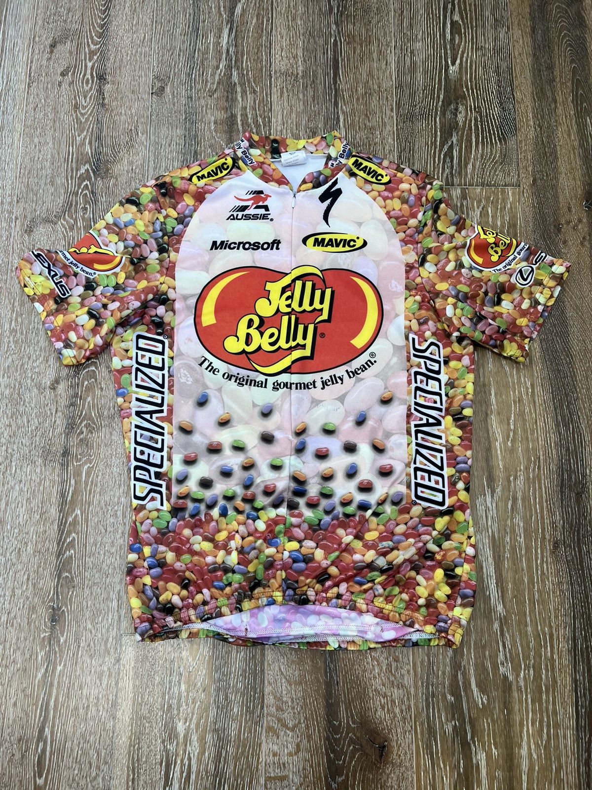 image of Jelly Belly Bicycle Cycling Jersey, Men's (Size Large)