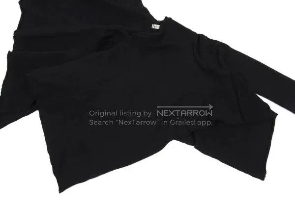 Other Comme Des Garcons size F Black Retro Design Knit Short Top Size S / US 4 / IT 40 - 6 Thumbnail