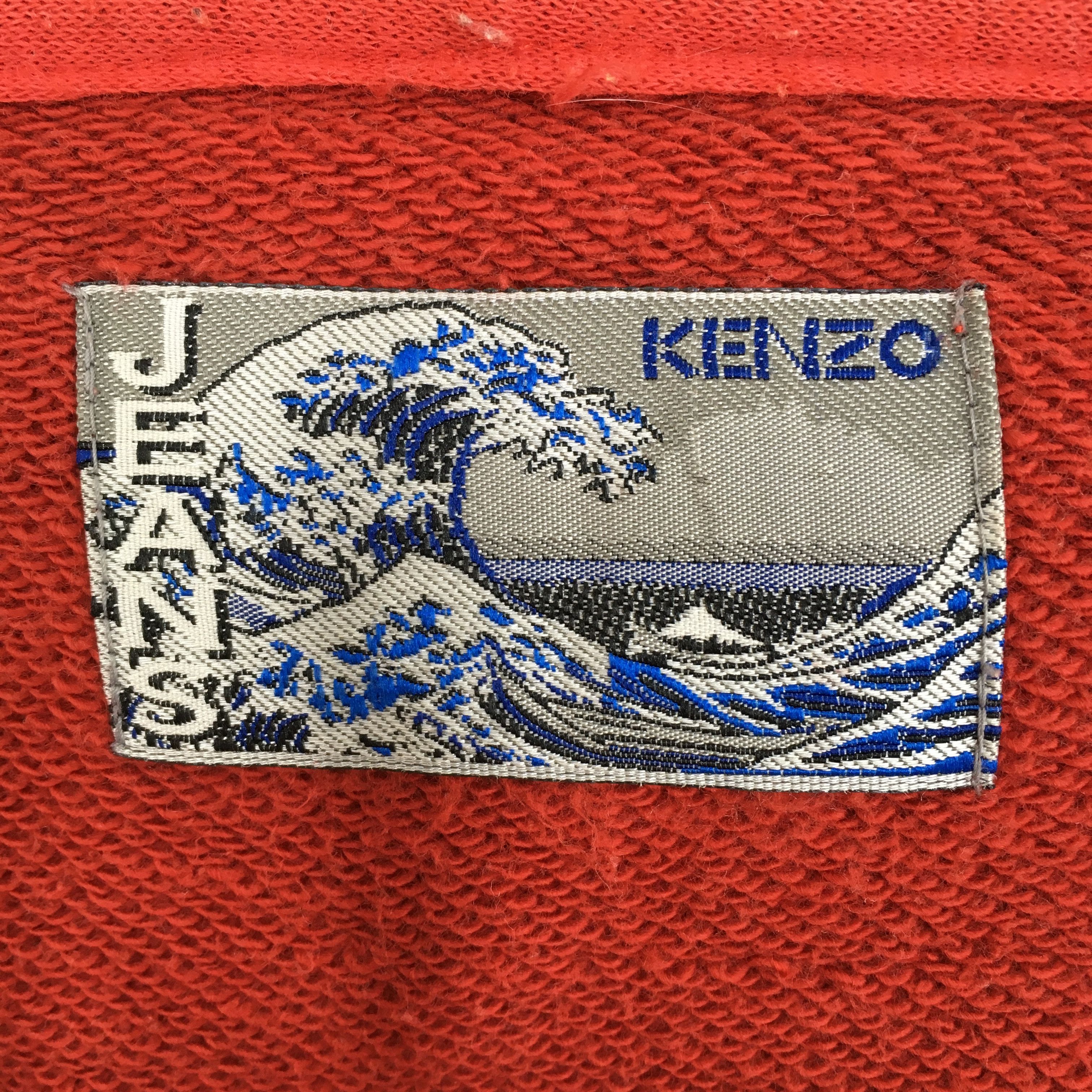 Kenzo Vintage Kenzo Jeans Hoodie Sweater Large Size US L / EU 52-54 / 3 - 2 Thumbnail