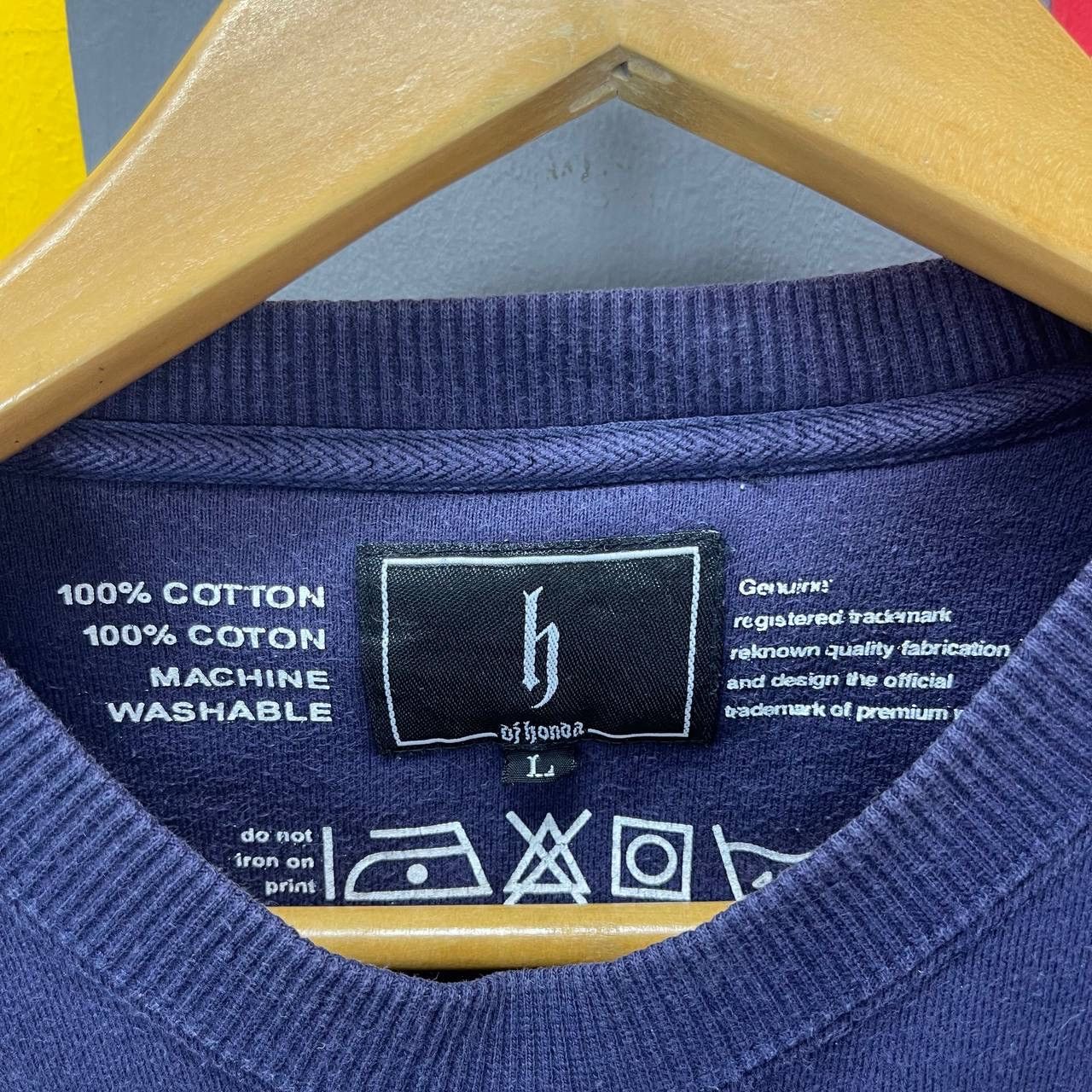 Japanese Brand DJ HONDA Crew Neck Sweatshirt #2632/26 Size US L / EU 52-54 / 3 - 5 Thumbnail