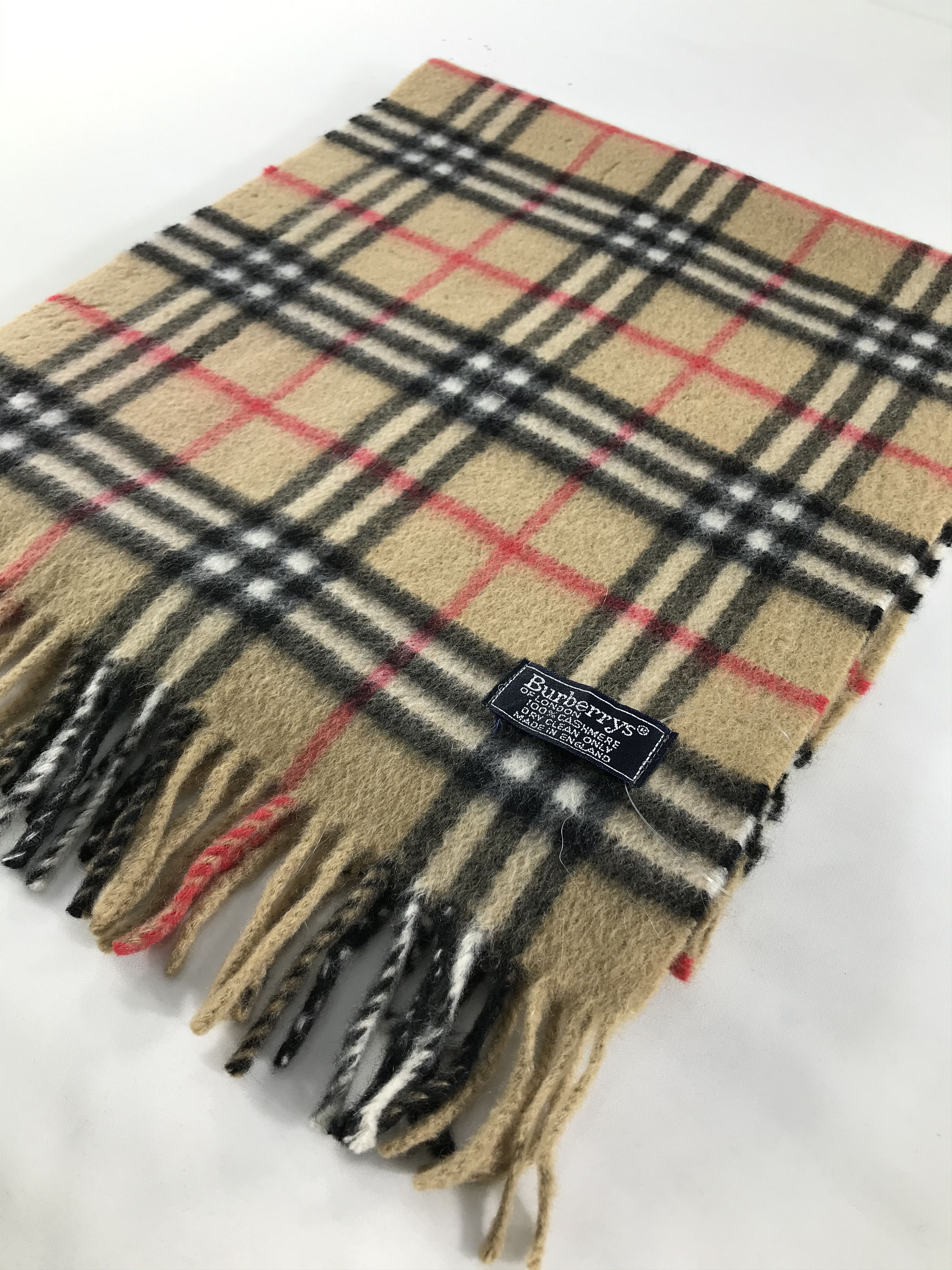 Burberry Vintage Burberry Scarf/Muffler/Neckwear MF966 Size ONE SIZE - 3 Thumbnail