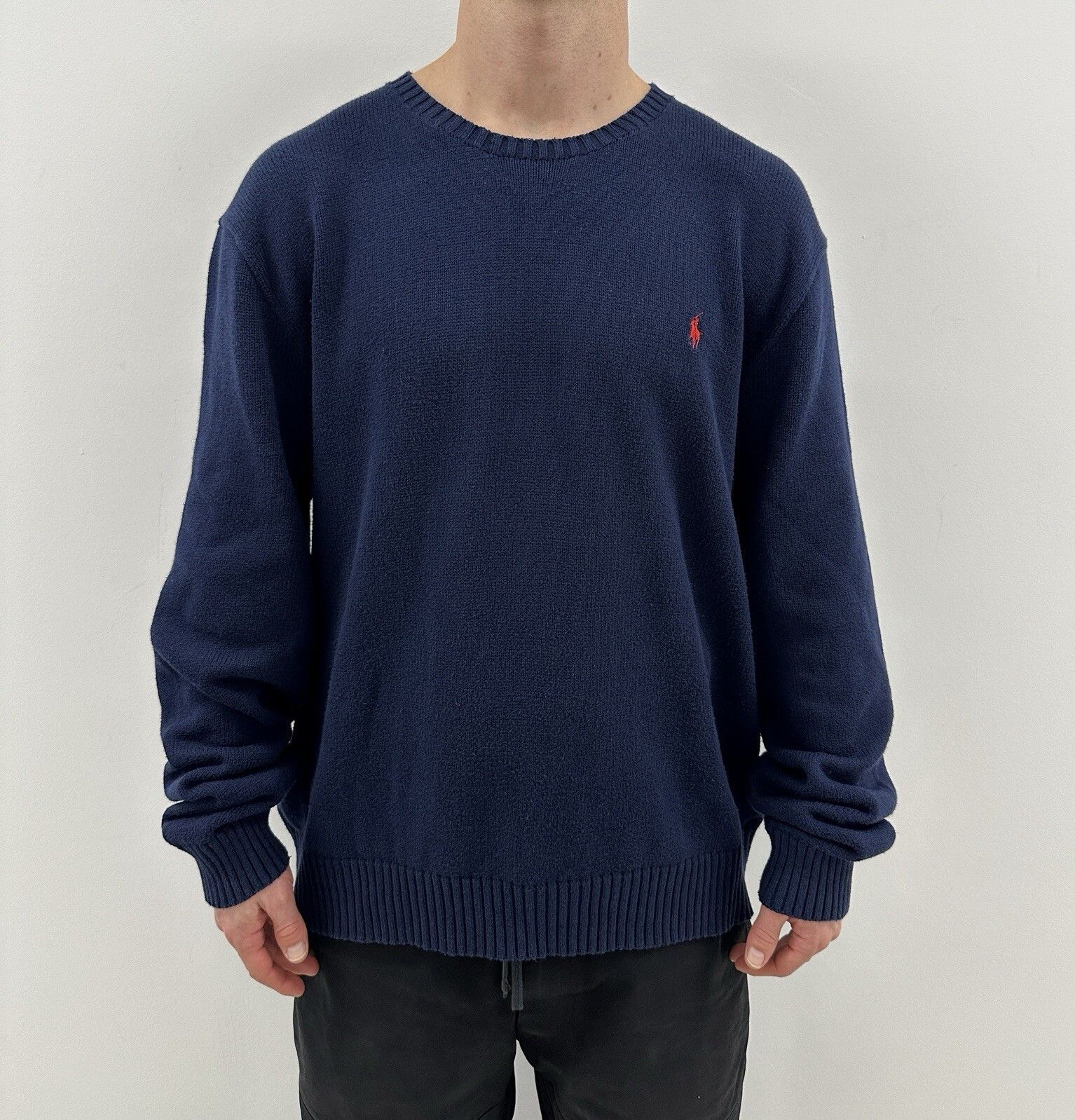 Polo Ralph Lauren Vintage Polo Ralph Lauren Sweater Cotton Knit Mens size XXL Size US XXL / EU 58 / 5 - 1 Thumbnail