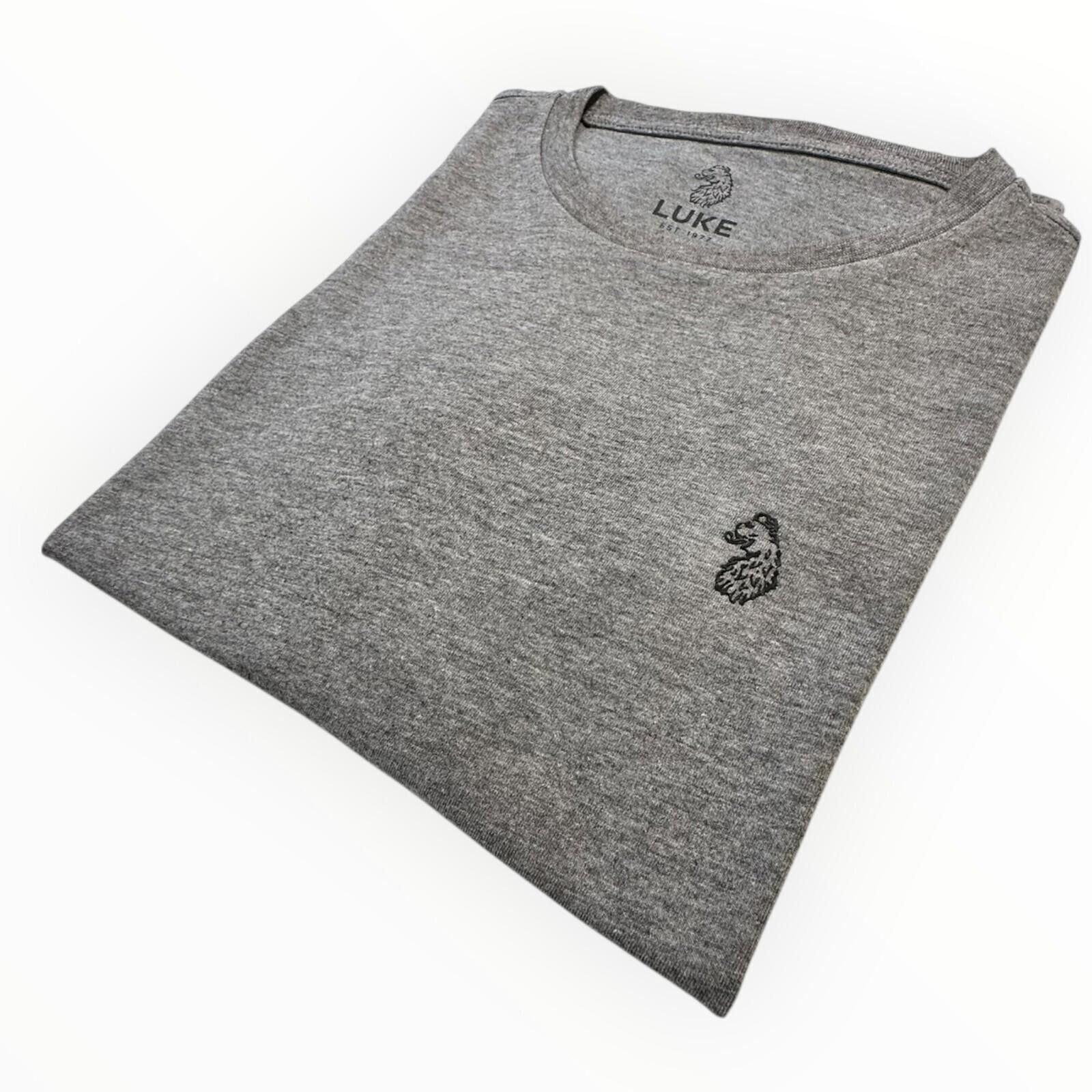 Other Luke Sport T-Shirt Men's UK Size S Grey Embroidered Logo Size US S / EU 44-46 / 1 - 1 Thumbnail