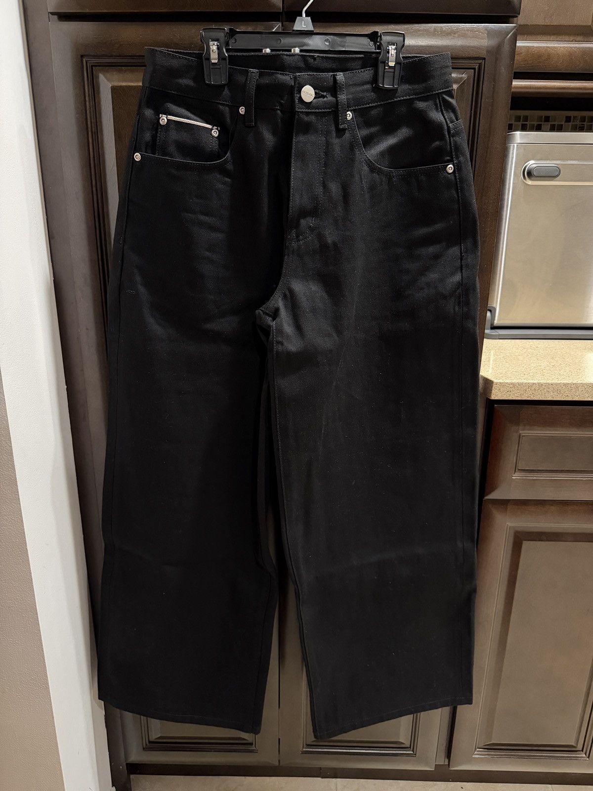 Other Berlinc Jet Black Japanese Selvedge Denim Size US 30 / EU 46 - 1 Thumbnail