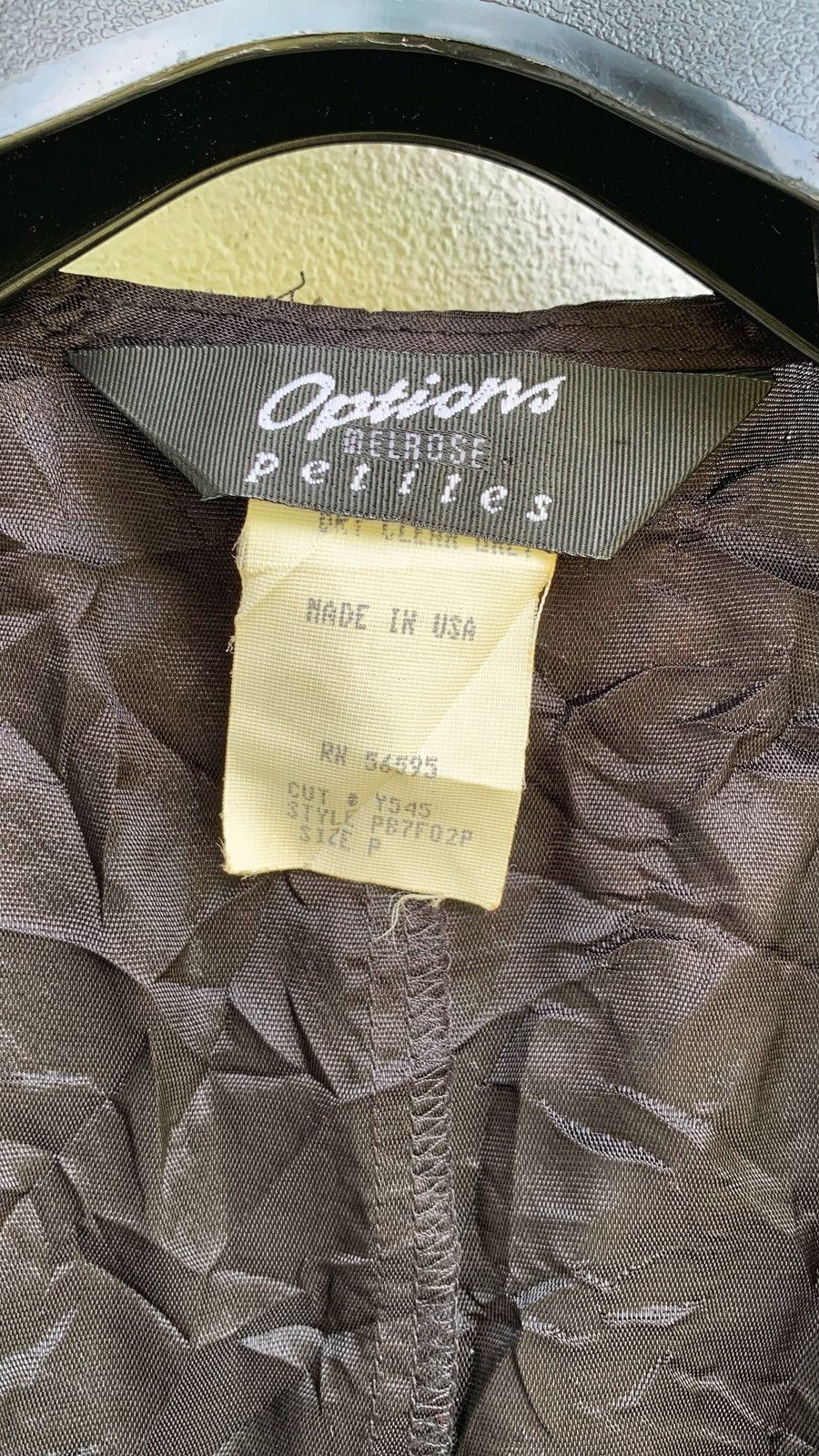 Melrose Vintage MELROSE Petites Buttons Up Vest Size ONE SIZE - 6 Thumbnail