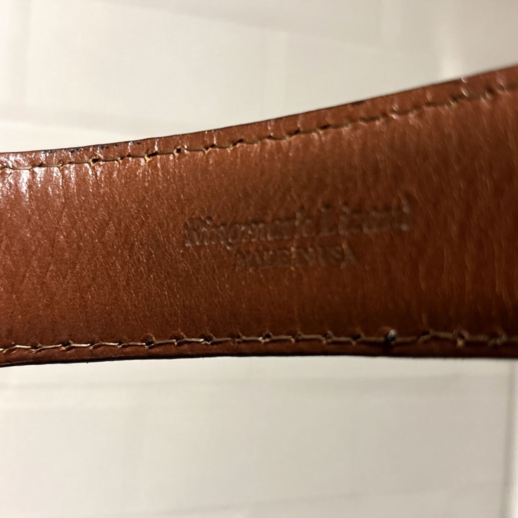PT Torino Torino Black Lizard Leather Belt Sz 40 USA Johnston Murphy Designer Italian Luxury Size 40 - 6 Thumbnail