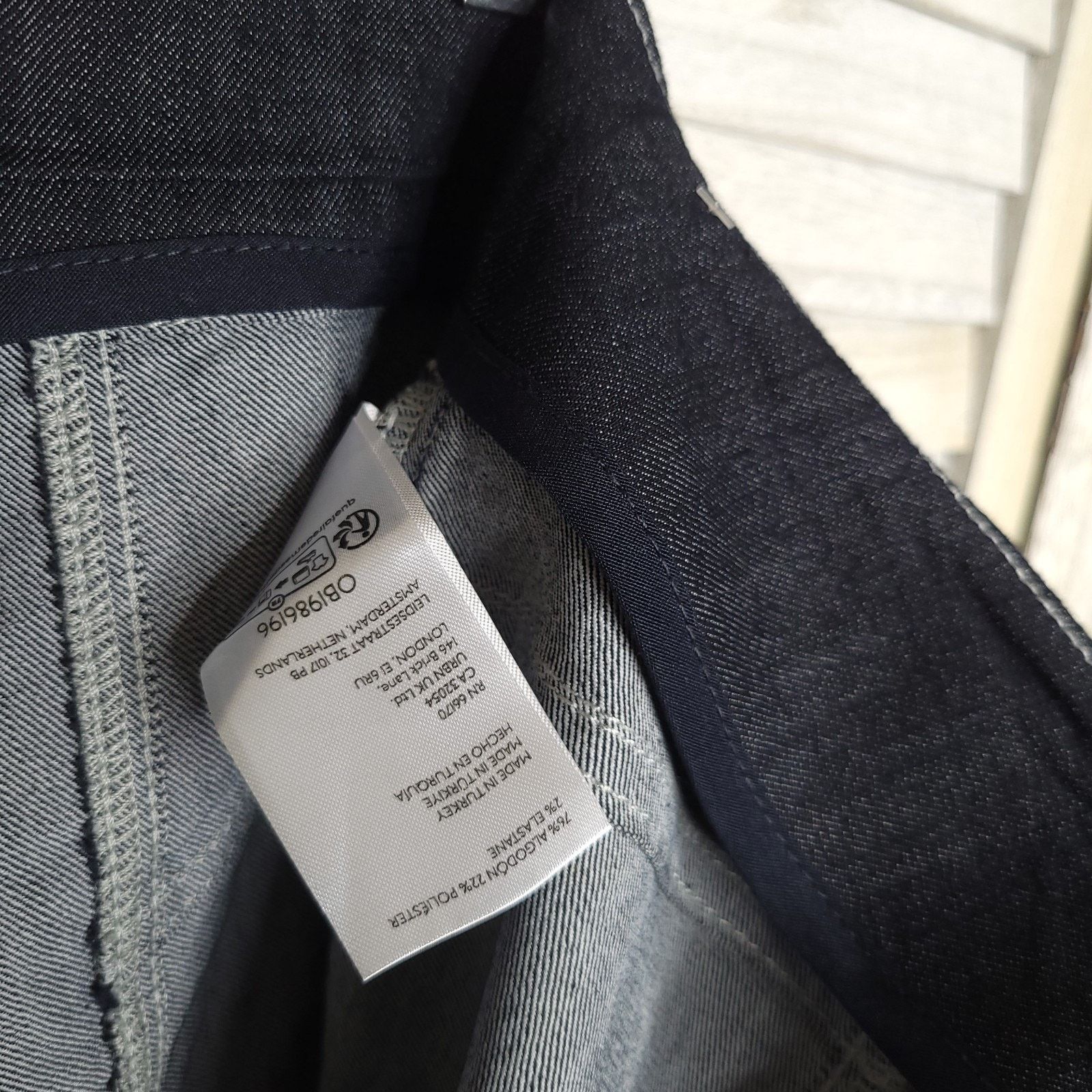 Anthropologie MAEVE Womens Anthropologie High Rise Straight Leg Jeans 31T Size 34" / US 12 / IT 48 - 9 Thumbnail