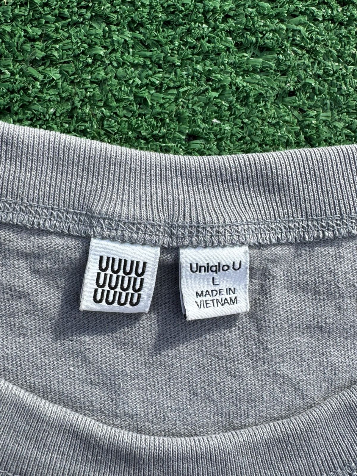 Uniqlo Grey Uniqlo Boxy Fit Size US L / EU 52-54 / 3 - 2 Thumbnail