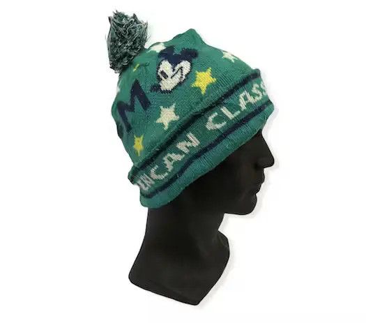 Disney × Mickey Mouse Vintage Mickey Mouse Cartoon Beanie Hat Size ONE SIZE - 1 Thumbnail