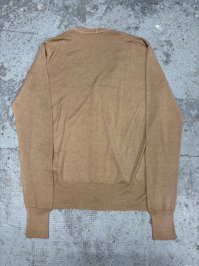 Prada AW2011 Prada Camel Wool & Silk Cardigan Size US S / EU 44-46 / 1 - 6 Thumbnail