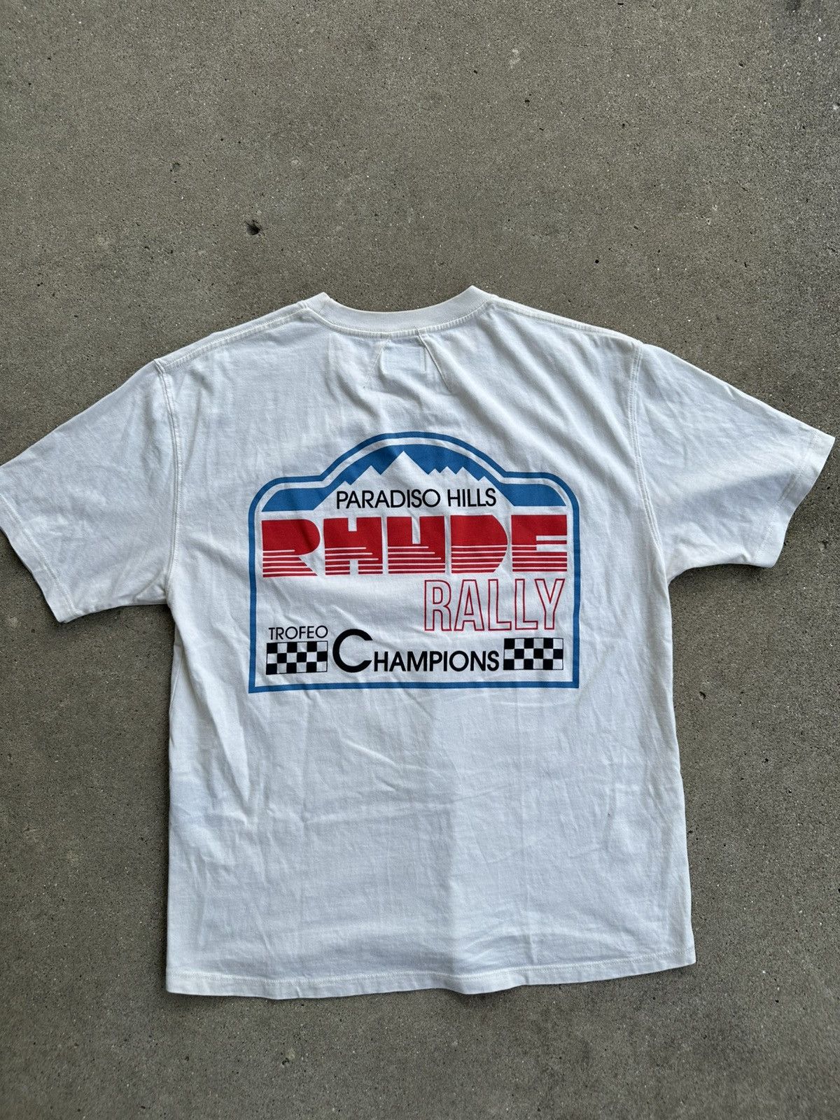 Rhude Rhude Paradiso Rally T-Shirt Size Small Size US S / EU 44-46 / 1 - 3 Thumbnail