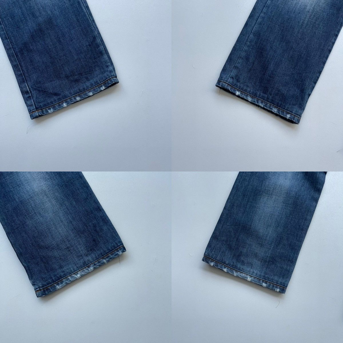 Iceberg Iceberg Ice Distressed Cotton Denim Vintage Jeans Washed Size US 33 - 8 Thumbnail
