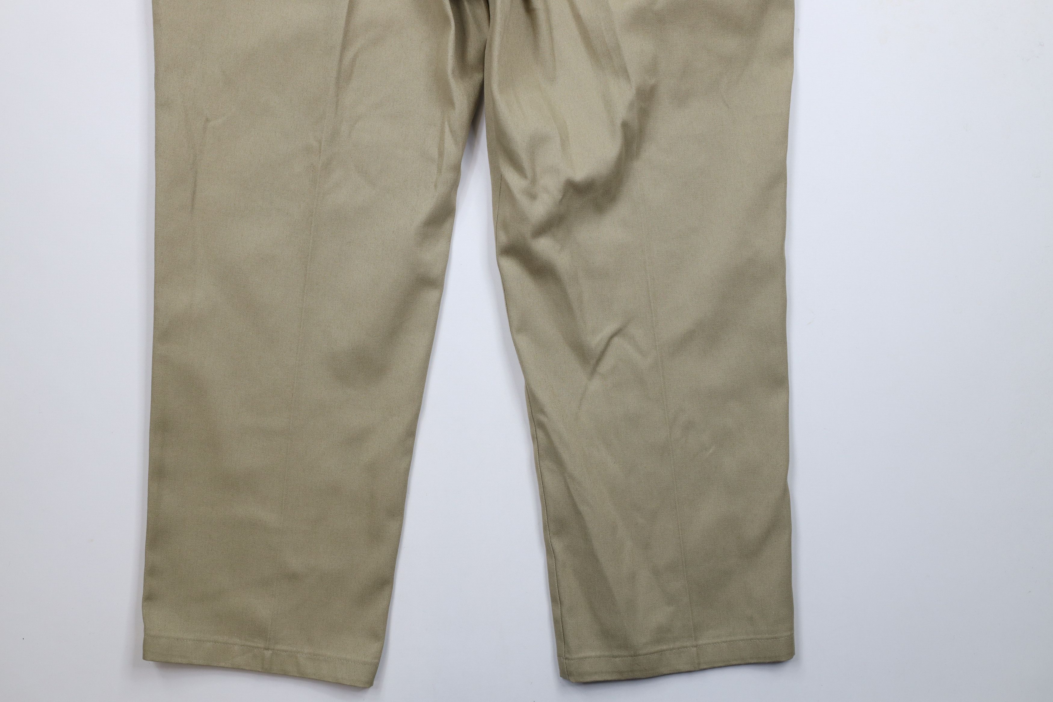 Dickies × Vintage Vintage Y2K Dickies Fit Wide Leg Workwear Pants Beige Size US 44 / EU 60 - 12 Thumbnail