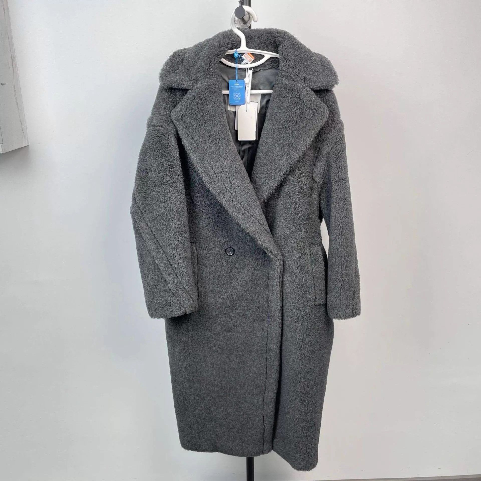 Max Mara Max Mara Teddy coat Dark Gray Size S Size S / US 4 / IT 40 - 1 Thumbnail
