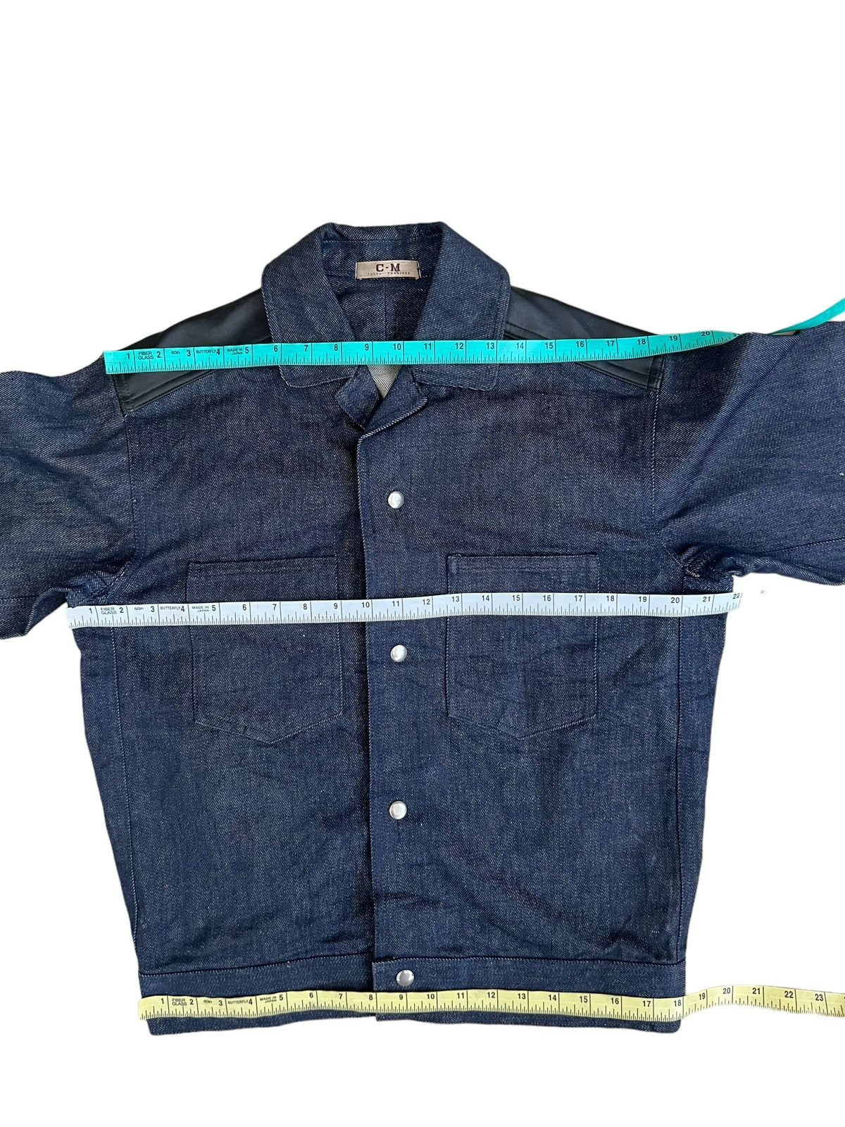 Vintage Vintage YOSHISEI Sports Wear "Colosseum" Hybrid Denim Jacket Size US M / EU 48-50 / 2 - 3 Thumbnail