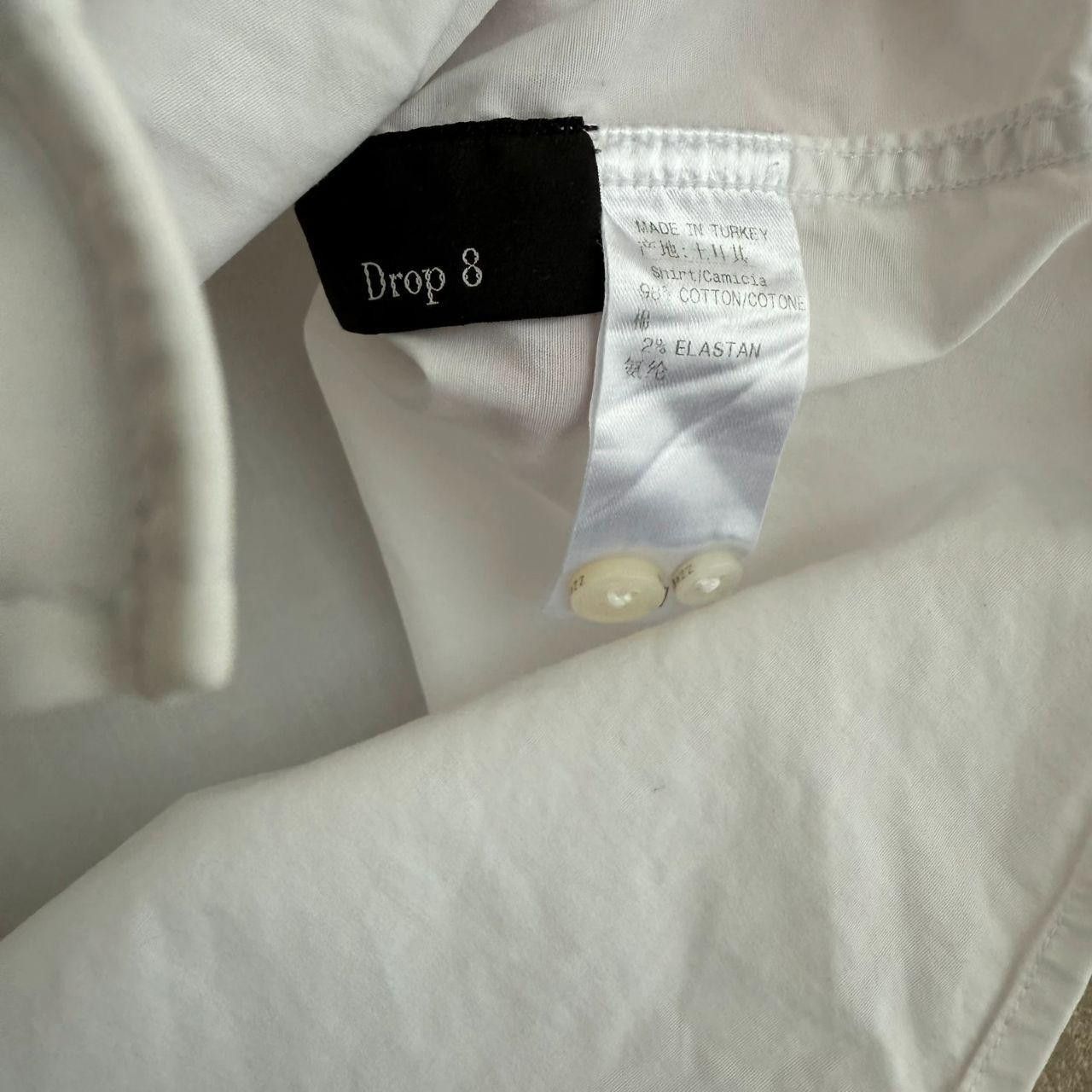 Ermenegildo Zegna Ermenegildo Zegna Shirt White Formal Button Up Size US M / EU 48-50 / 2 - 6 Thumbnail