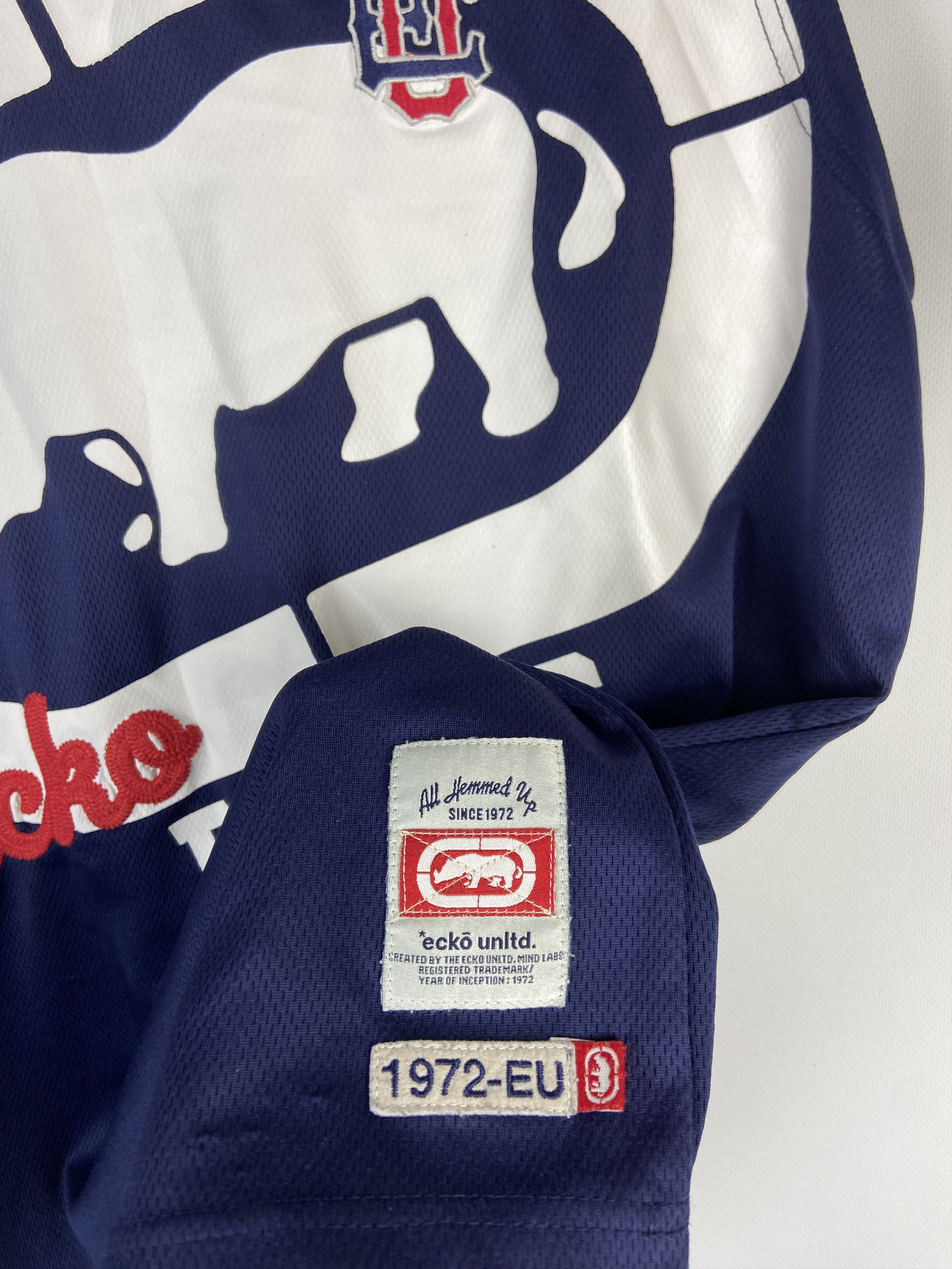 Ecko Unltd. Beautiful T-Shirt Ecko Unltd Big Print Jersey Blokecore Y2K Size US L / EU 52-54 / 3 - 6 Thumbnail