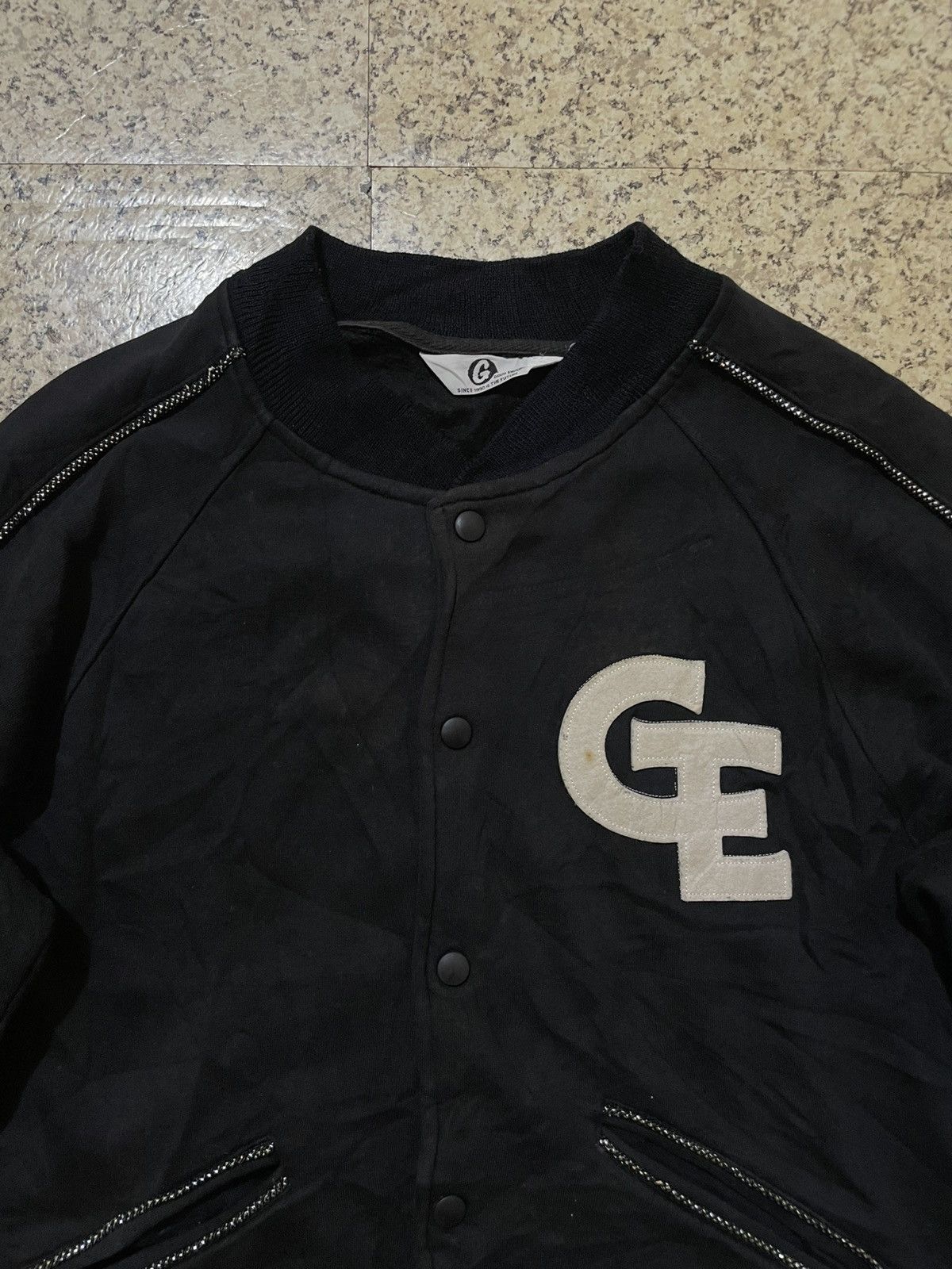 Good Enough RARE Vintage Good Enough GE Hiroshi Fujiwara Varsity Jacket Size US M / EU 48-50 / 2 - 3 Thumbnail