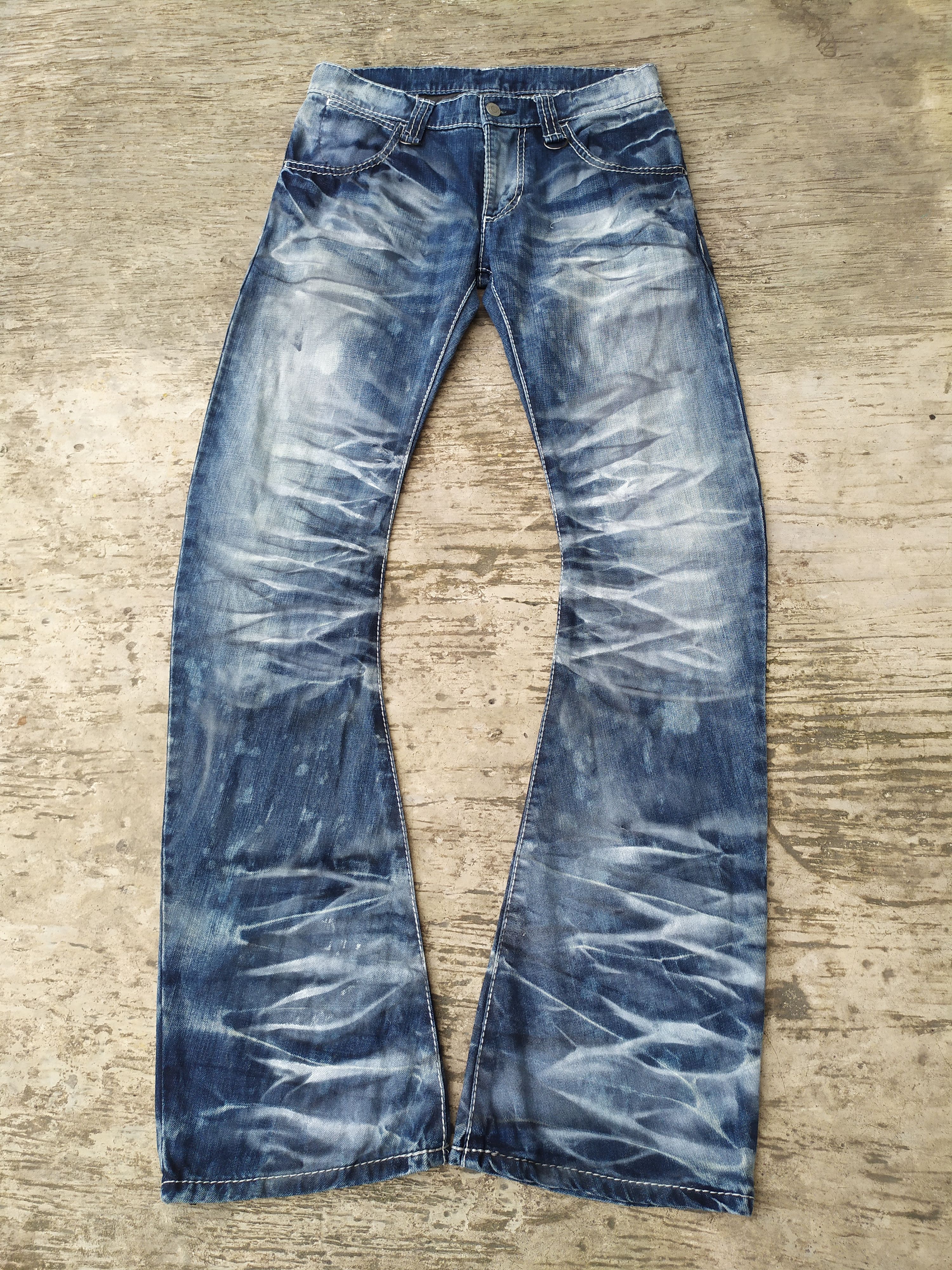 BUFFALO BOBS Buffalo Bobs Clawmark Curve Flare Jeans Size US 30 / EU 46 - 1 Thumbnail