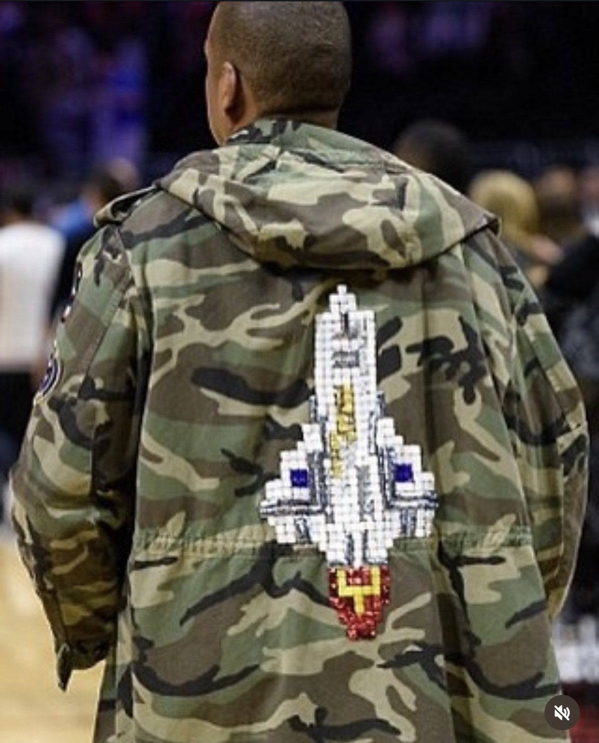 Saint Laurent Paris Saint Laurent x Hedi SS16 Rocket Logo Camo Parka Jacket Size US L / EU 52-54 / 3 - 22 Thumbnail