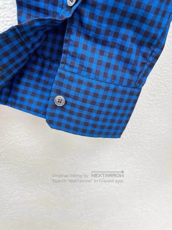 Burberry Burberry Men's Blue Long Sleeve Shirt. Size US S / EU 44-46 / 1 - 5 Thumbnail