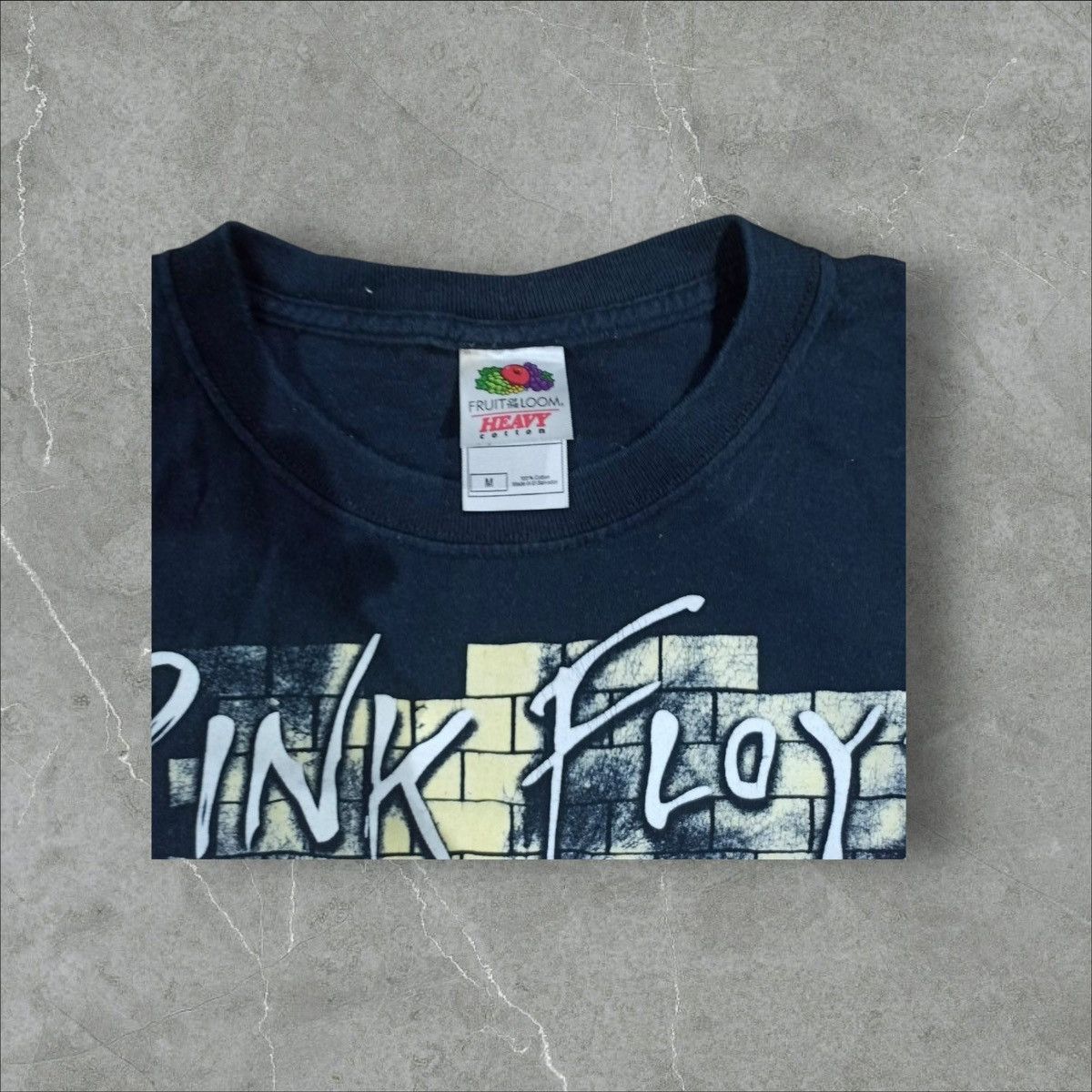 Pink Floyd × Vintage Pink Floyd The wall black vintage tee Size US M / EU 48-50 / 2 - 2 Thumbnail