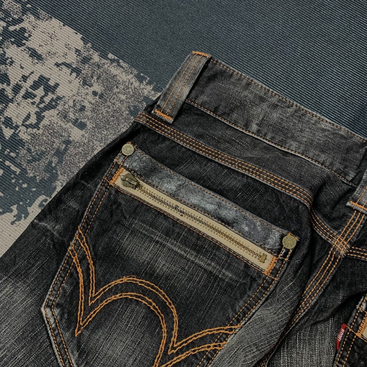 Edwin Edwin 503 Blue Trip Denim Pants Size US 32 / EU 48 - 4 Thumbnail