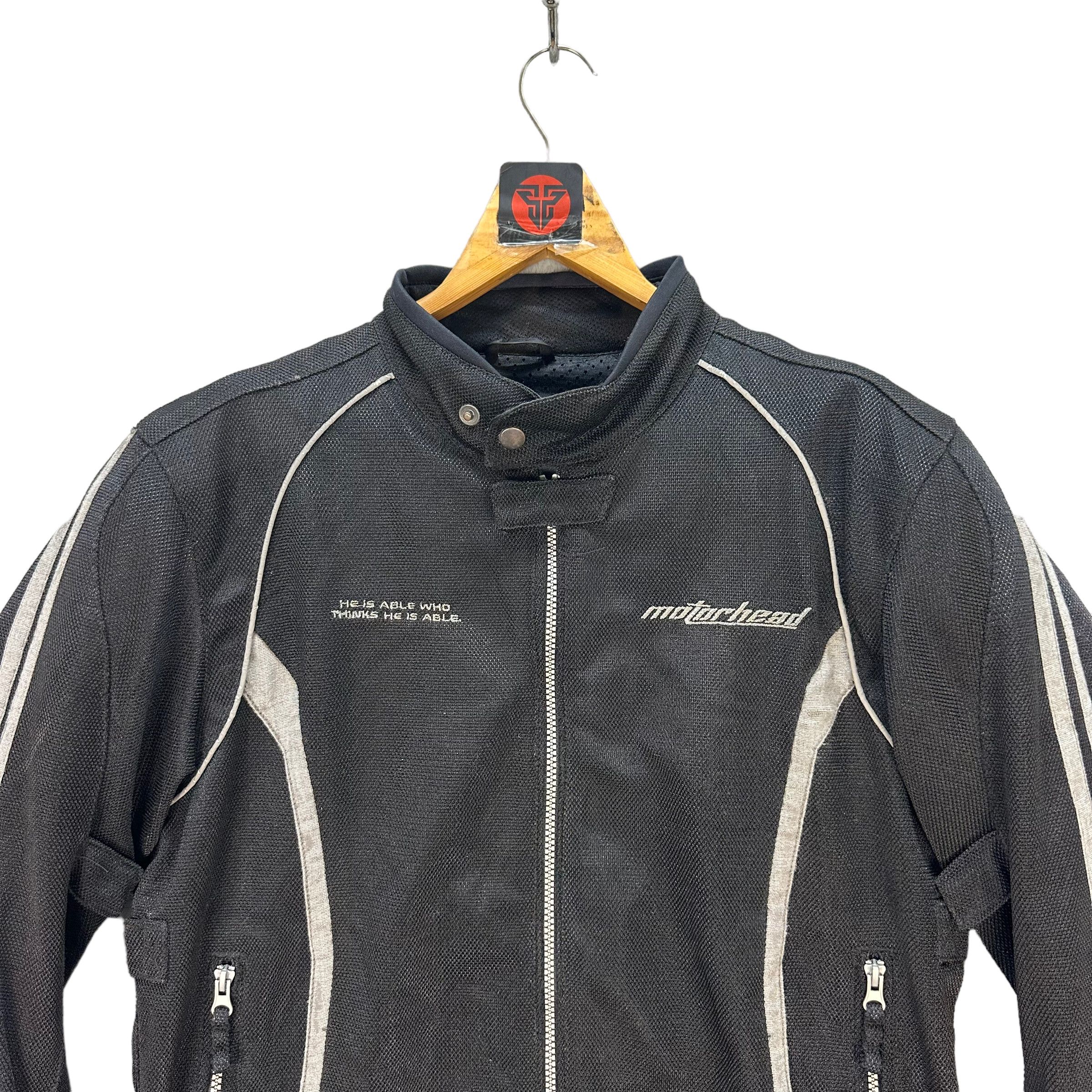 Japanese Brand MOTORHEAD BIG LOGO MOTORCYCLE JACKET #7653-161 Size US L / EU 52-54 / 3 - 2 Thumbnail