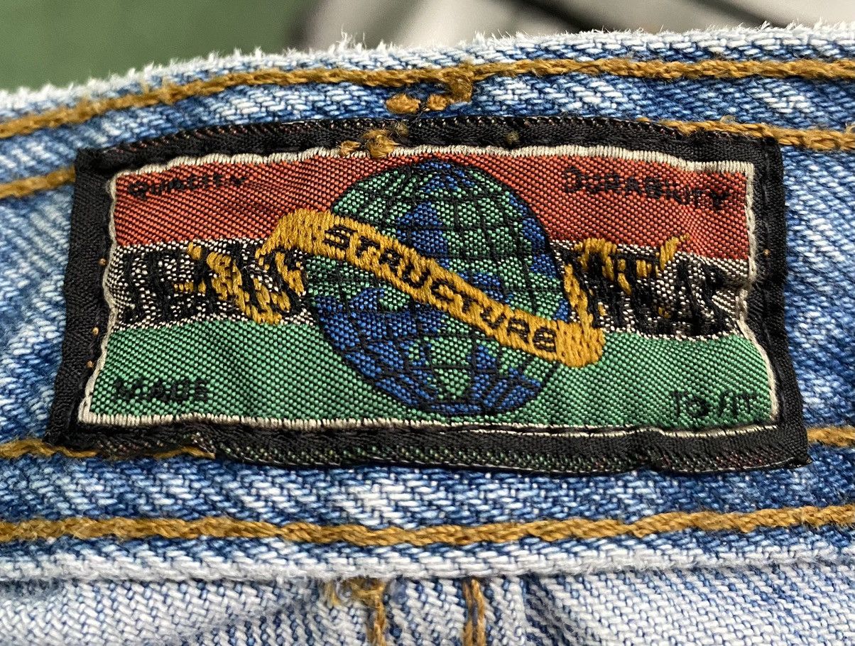 Other Vintage 90’s Structure Denim Jean Shorts Jorts Men’s Size 33 Size US 33 - 3 Thumbnail