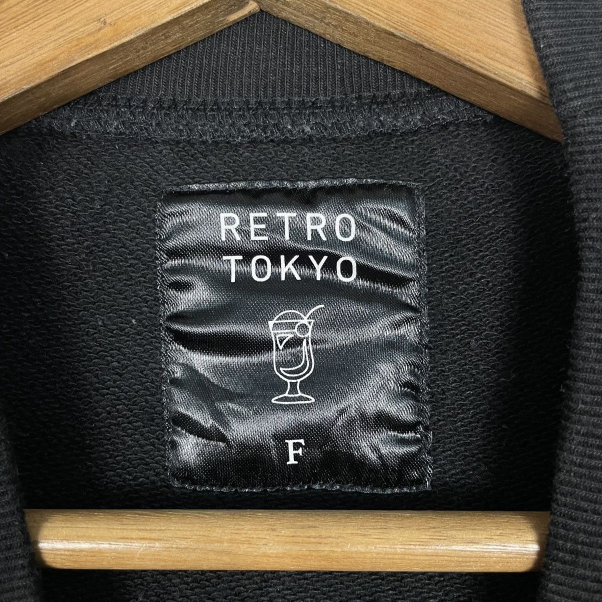 Japanese Brand Retro Tokyo Unlury Girl Black Sweatshirt Size M / US 6-8 / IT 42-44 - 11 Thumbnail
