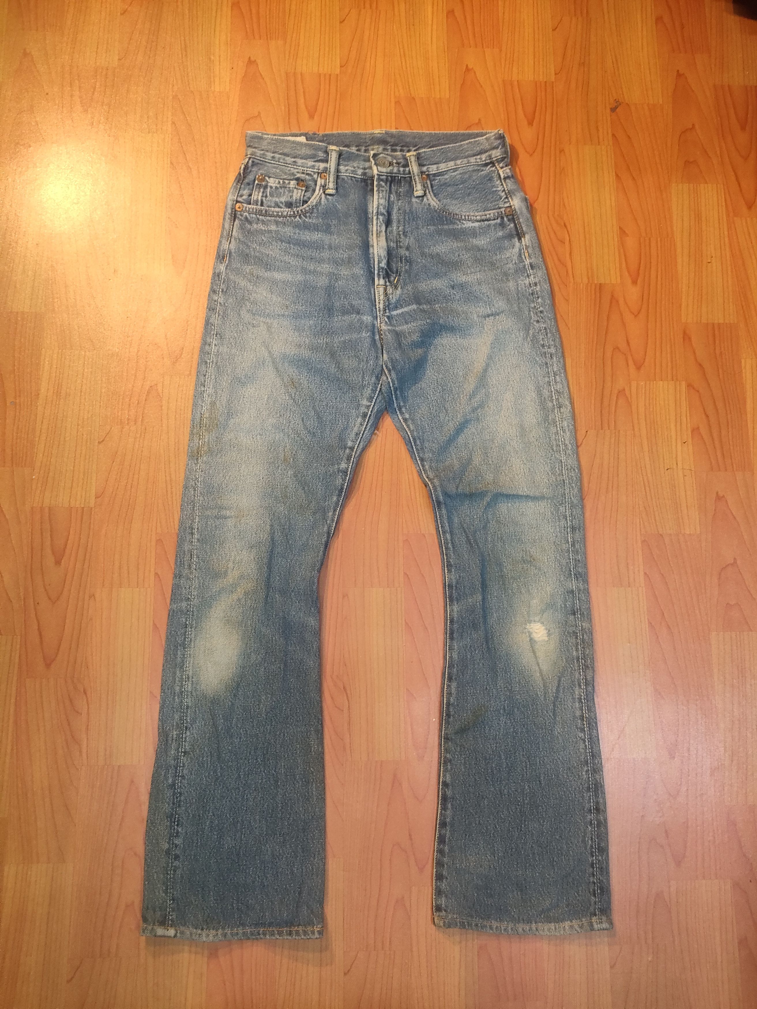 45rpm × If Six Was Nine Flare🔥🔥45Rpm Distressed Jeans Size US 28 / EU 44 - 1 Thumbnail